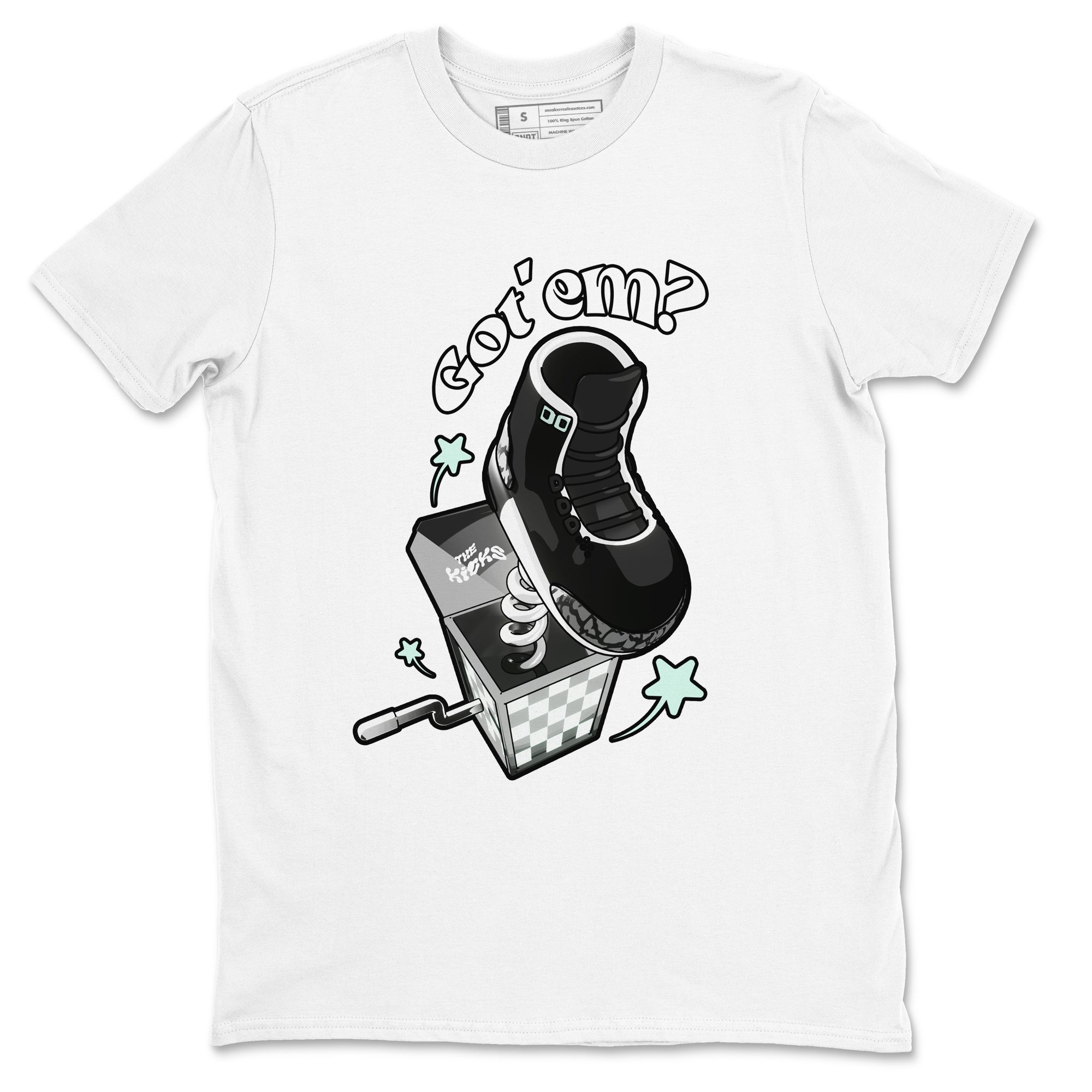 Shoe In The Box snkmatch Tees - Air Jordan 3 Green Glow