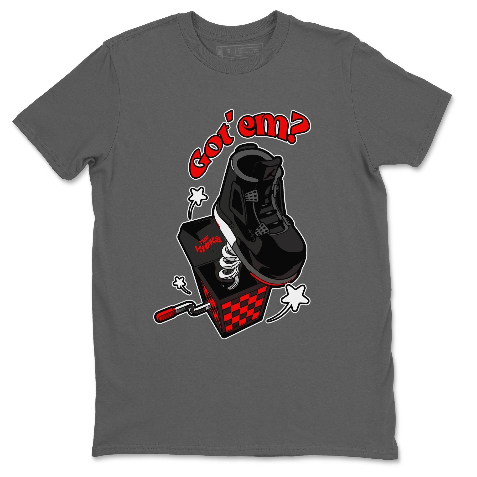 Shoe In The Box snkmatch Tee - Air Jordan 4 Bred Reimagined