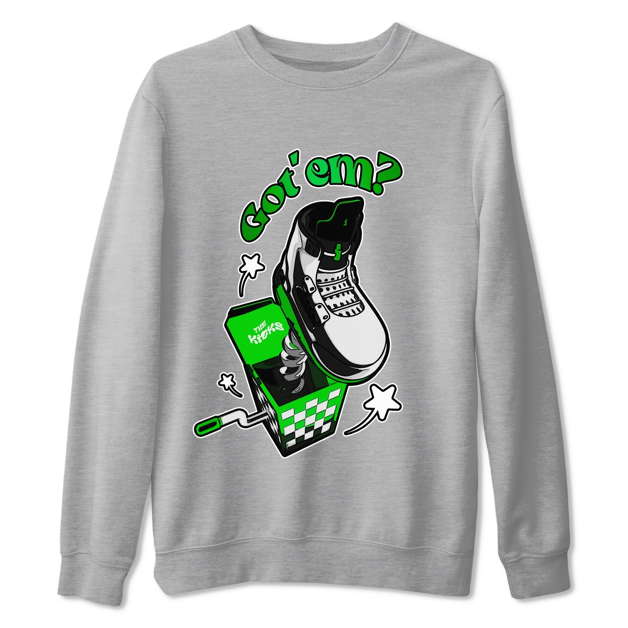 Shoe In The Box snkmatch Tee - Air Jordan 5 Lucky Green
