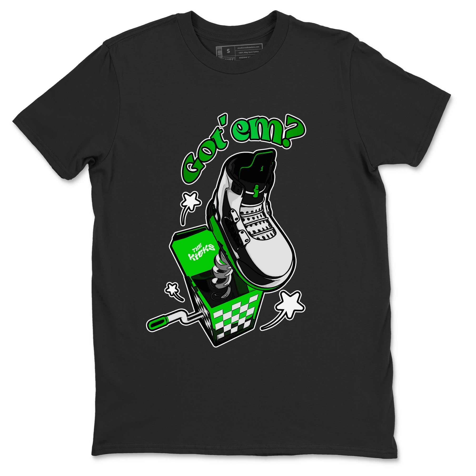Shoe In The Box snkmatch Tee - Air Jordan 5 Lucky Green