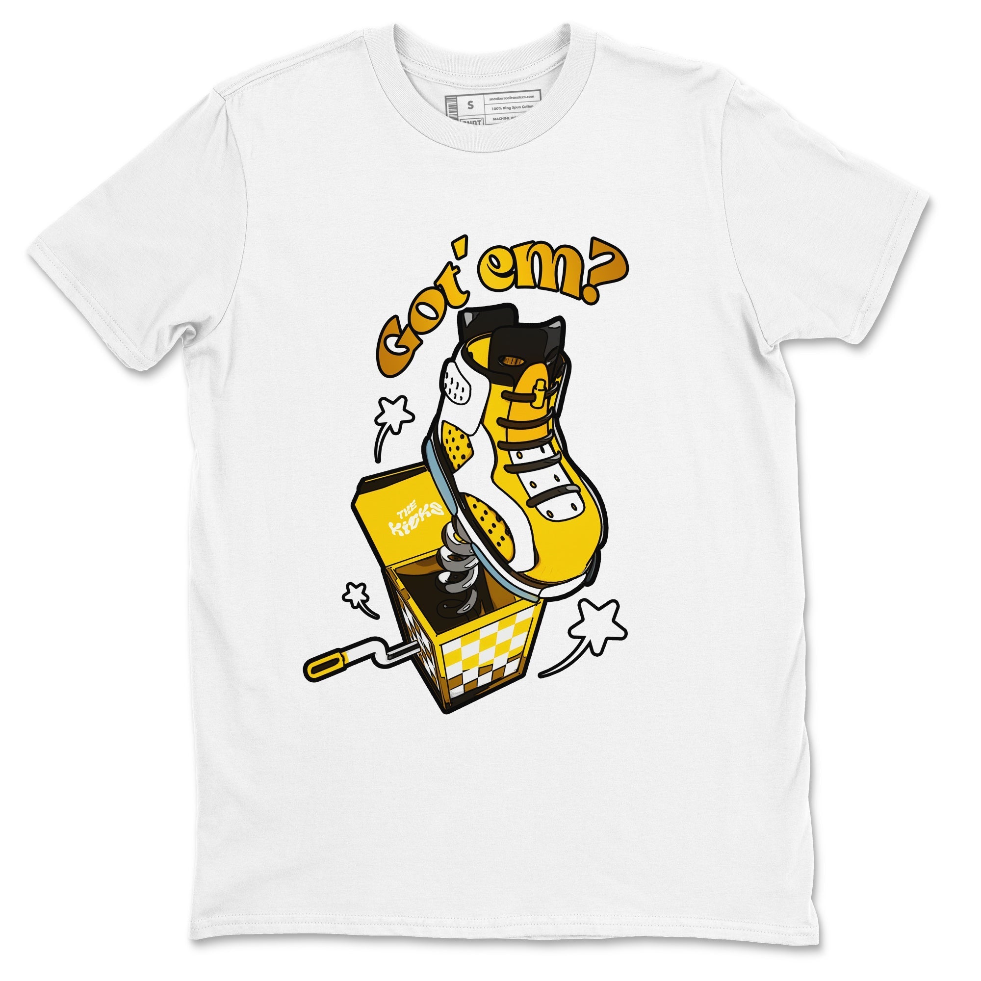 Shoe In The Box snkmatch Tee - Air Jordan 6 Yellow Ochre