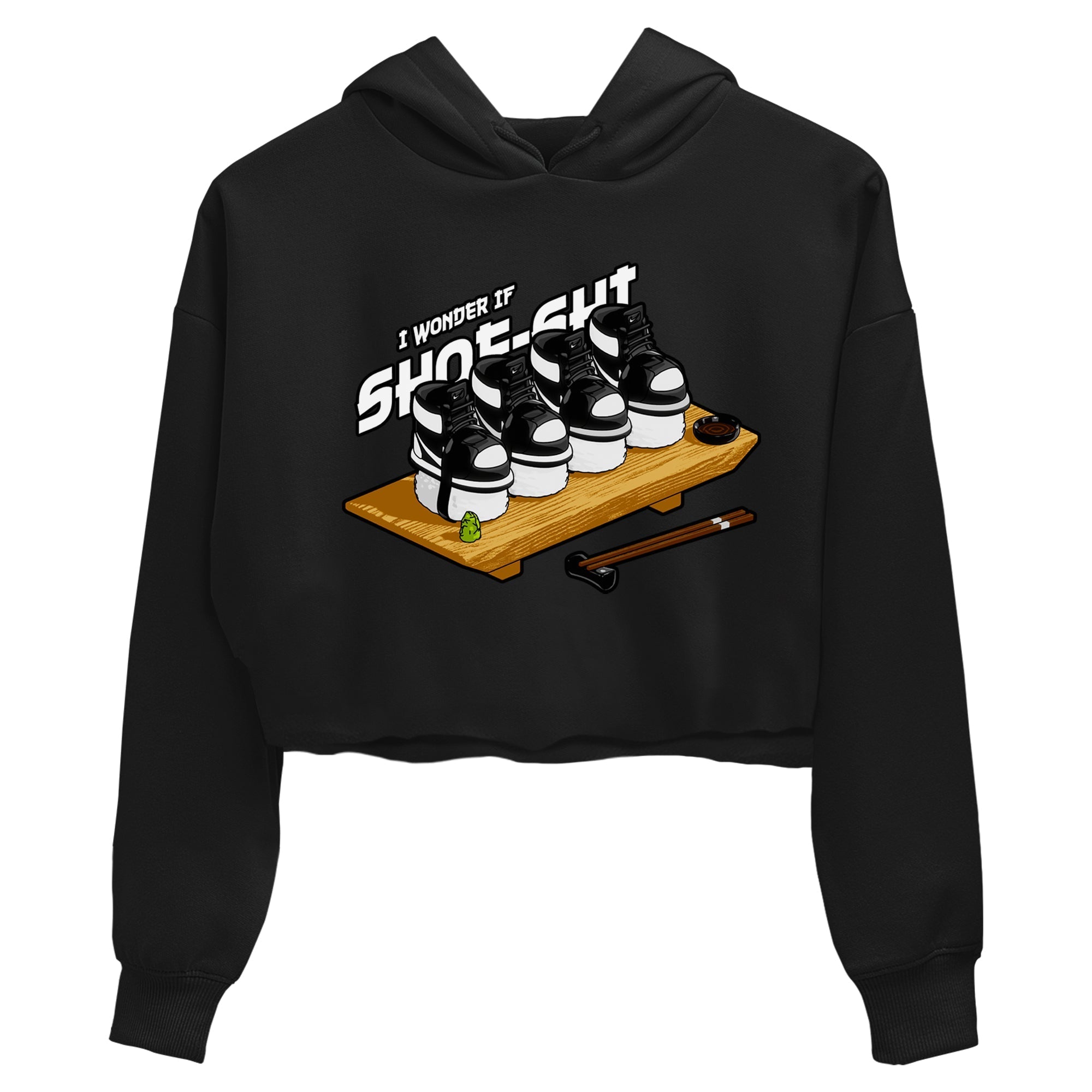 Shoe-Shi snkmatch Women's Top - Air Jordan 1 Black White