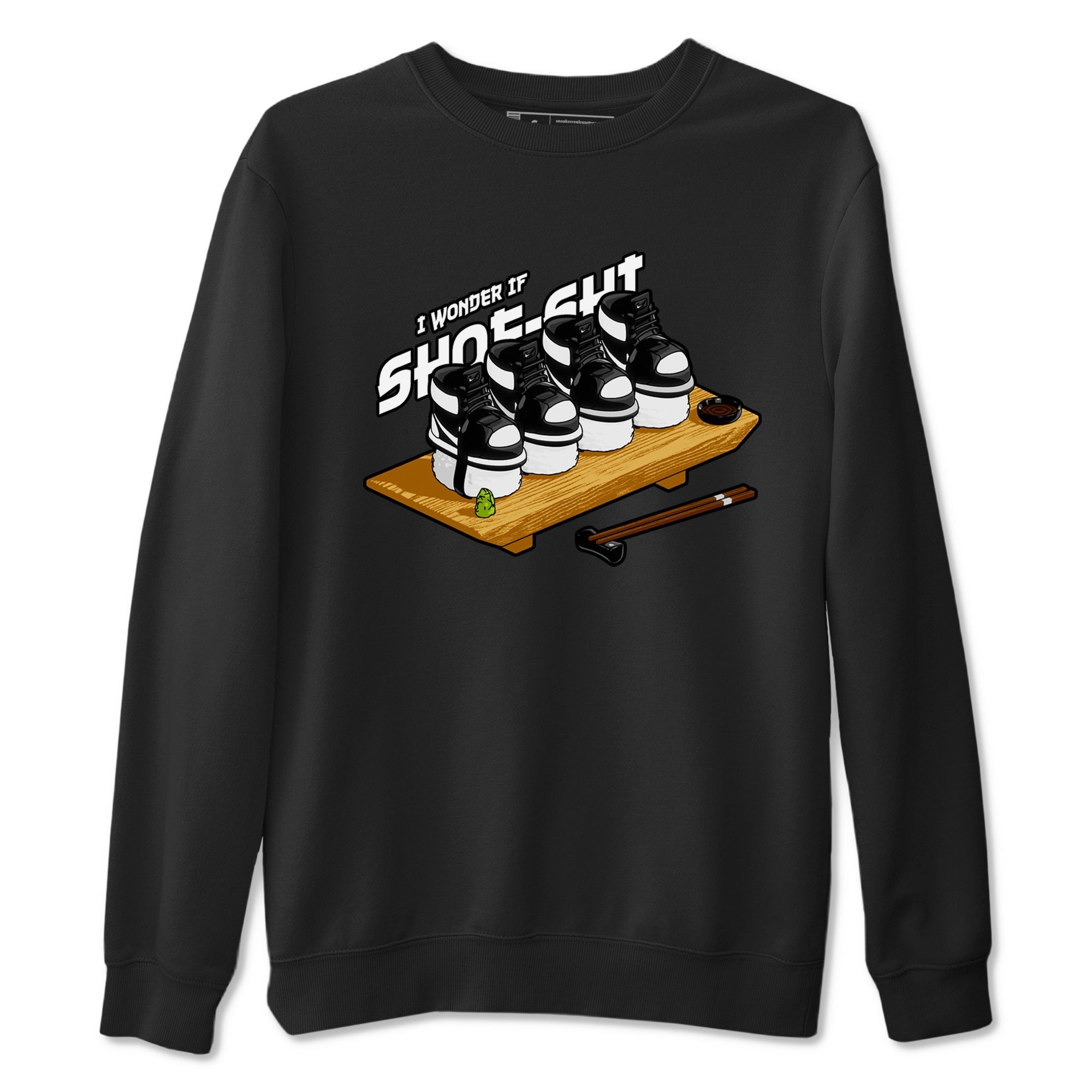 Shoe-Shi snkmatch Tees - Air Jordan 1 Black White