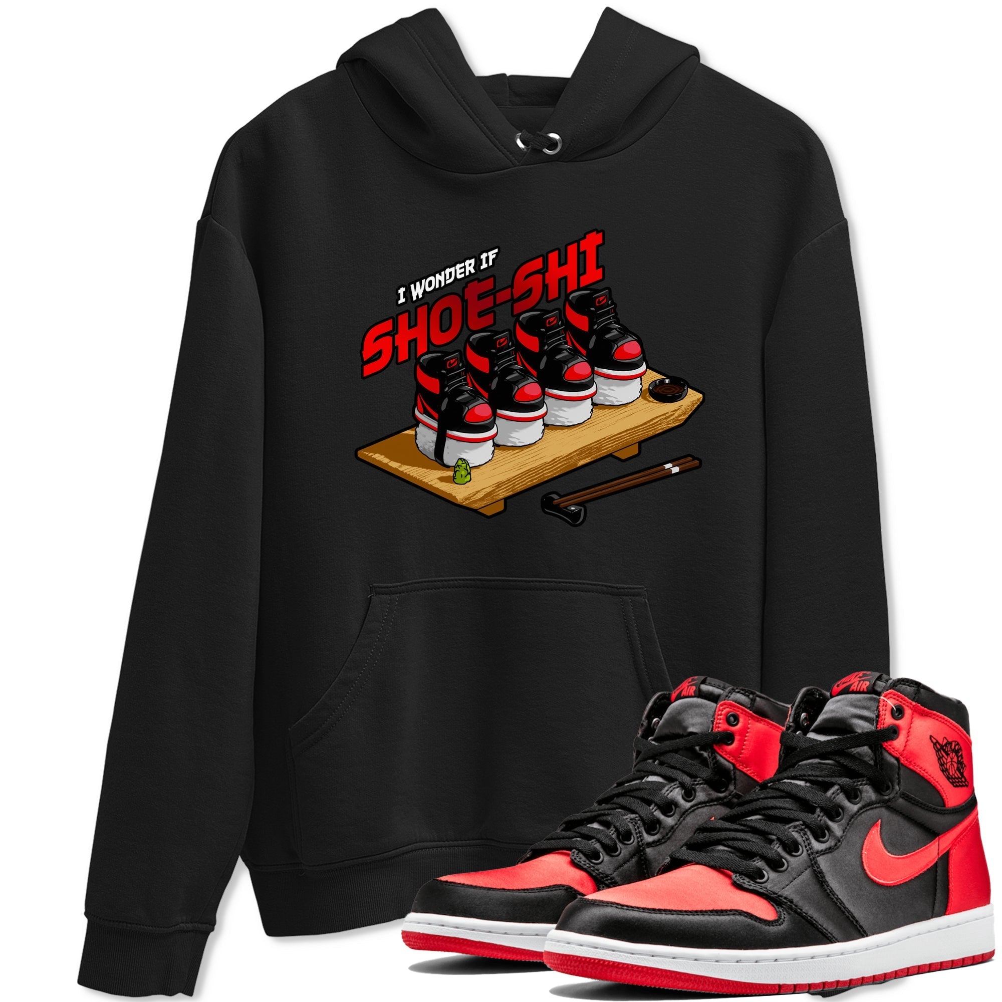 Shoe-Shi snkmatch Tee - Air Jordan 1 Satin Bred