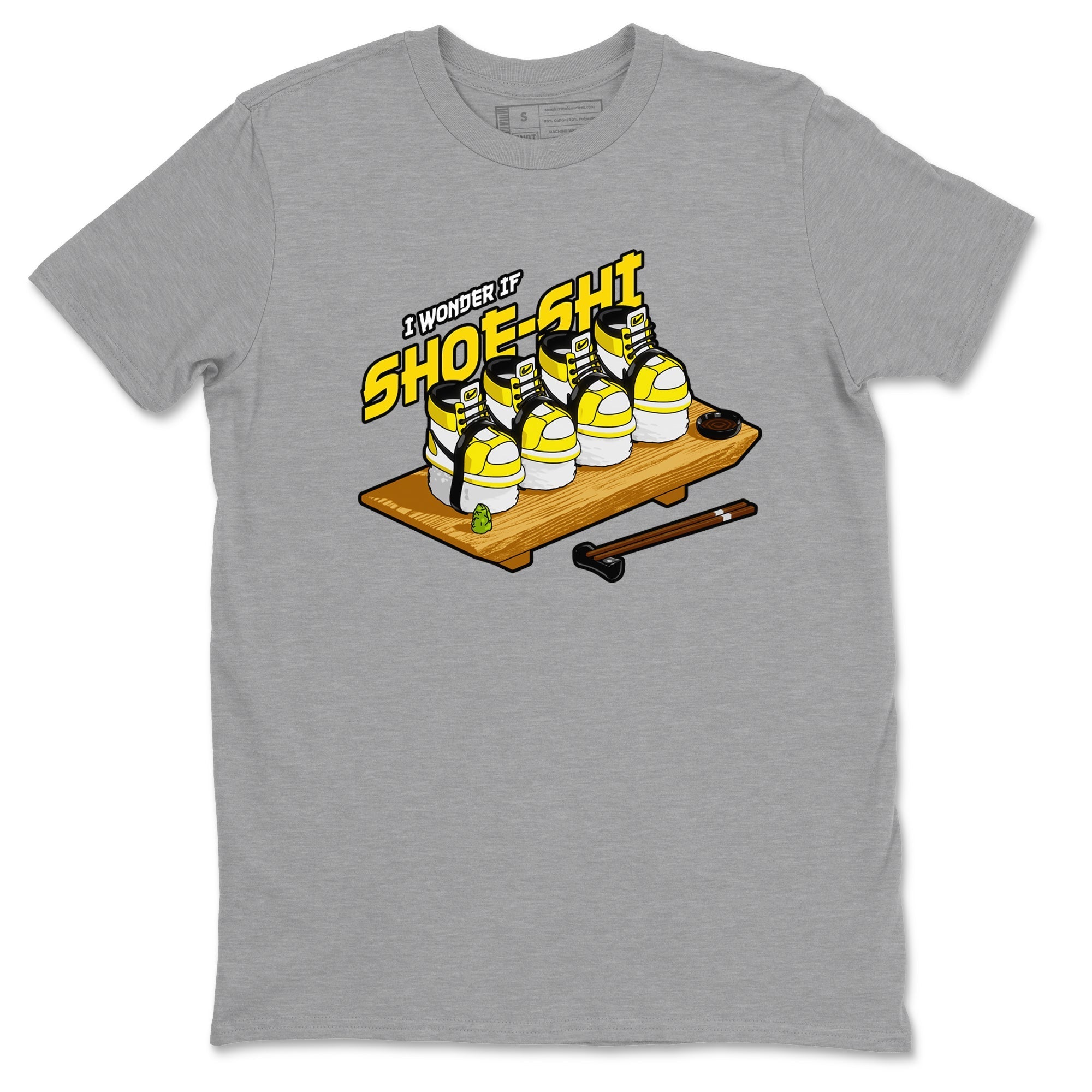 Shoe-Shi snkmatch Tees - Air Jordan 1 Yellow Ochre