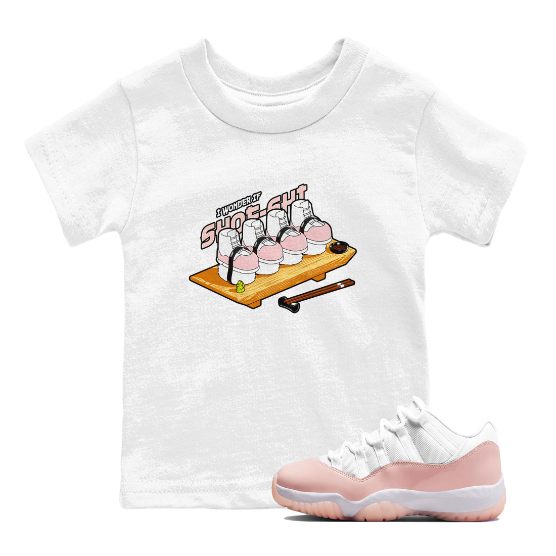 Shoe-Shi snkmatch Tees Kids - Air Jordan 11 Legend Pink