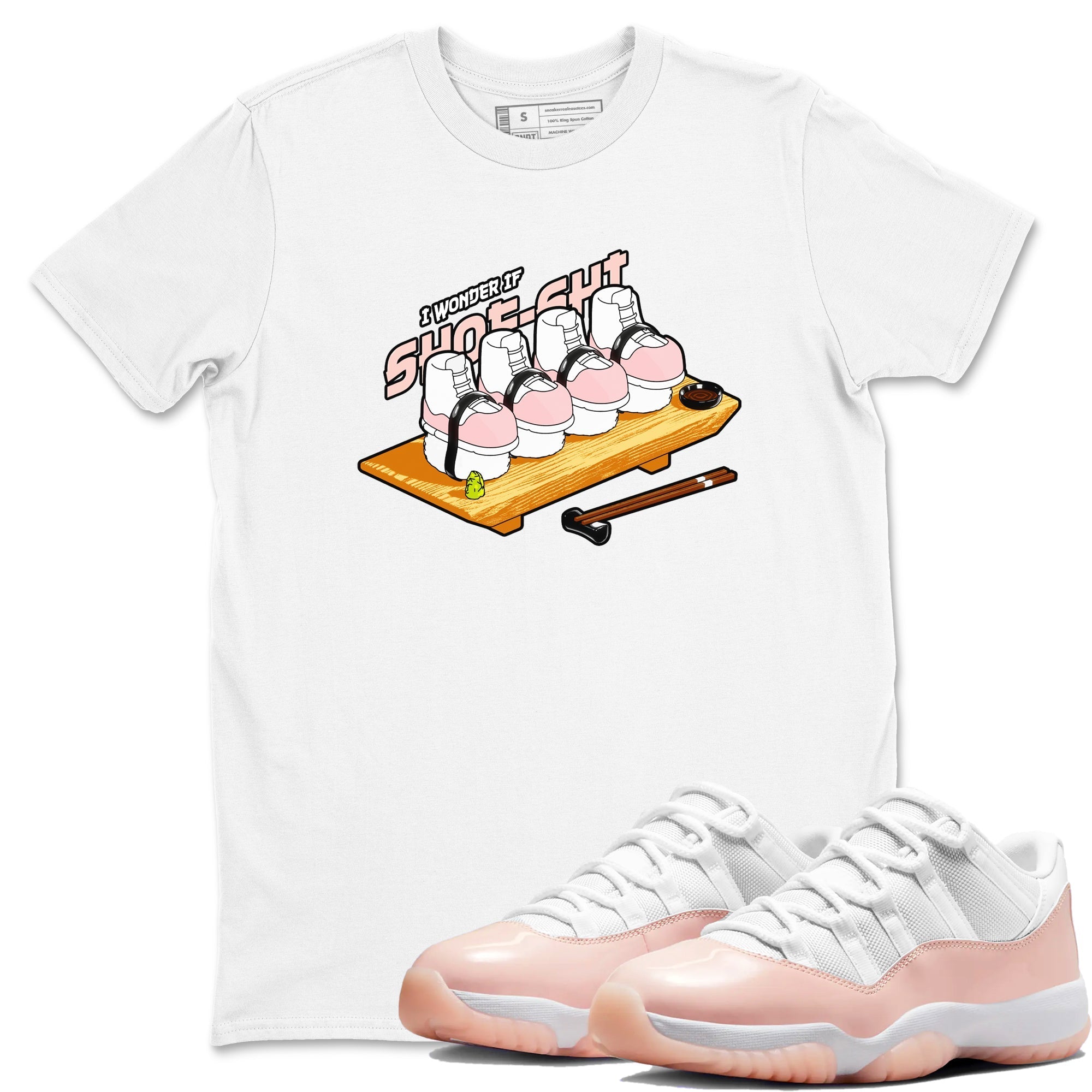 Shoe-Shi snkmatch Tees - Air Jordan 11 Legend Pink