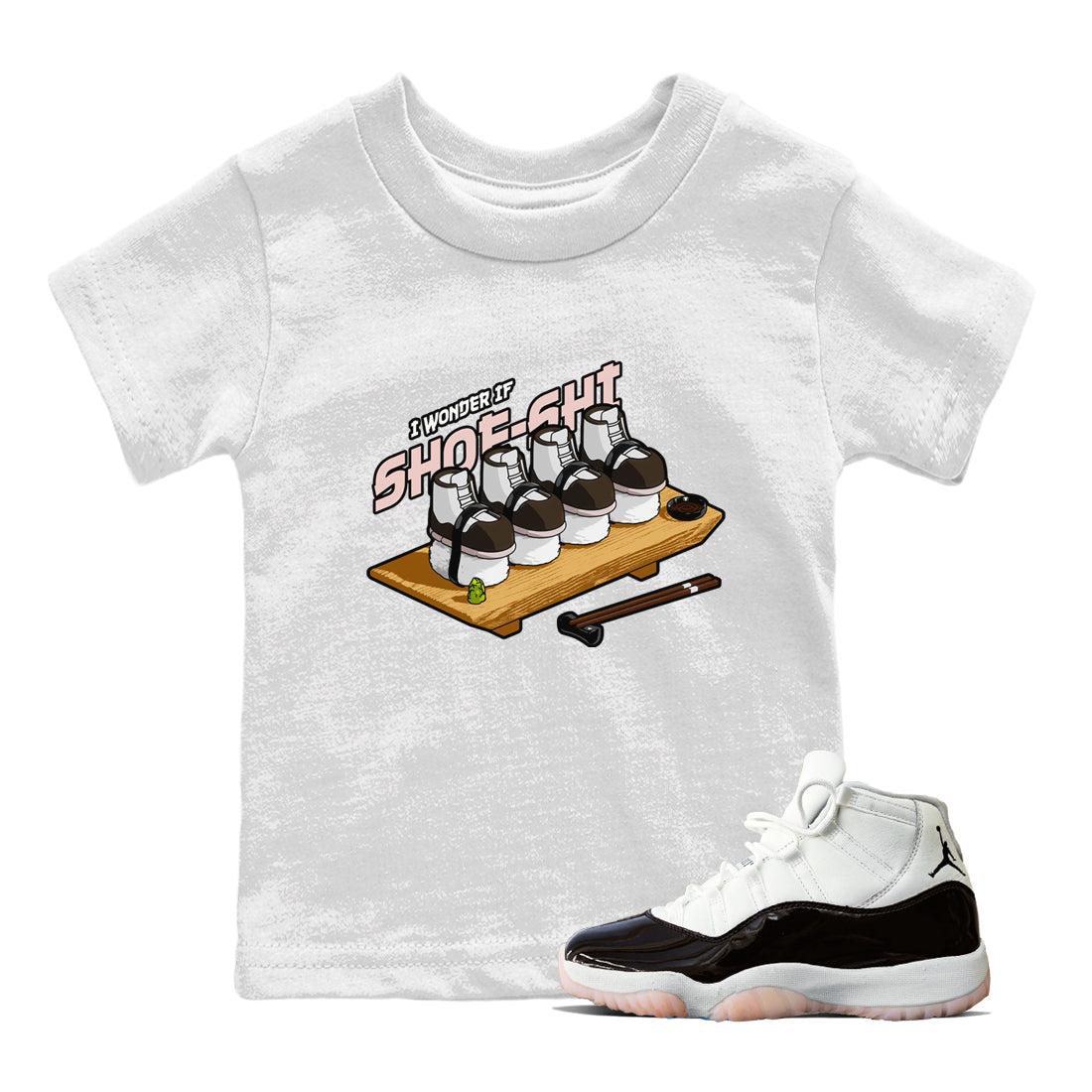 Shoe-Shi snkmatch Tee Kids - Air Jordan 11 Neapolitan