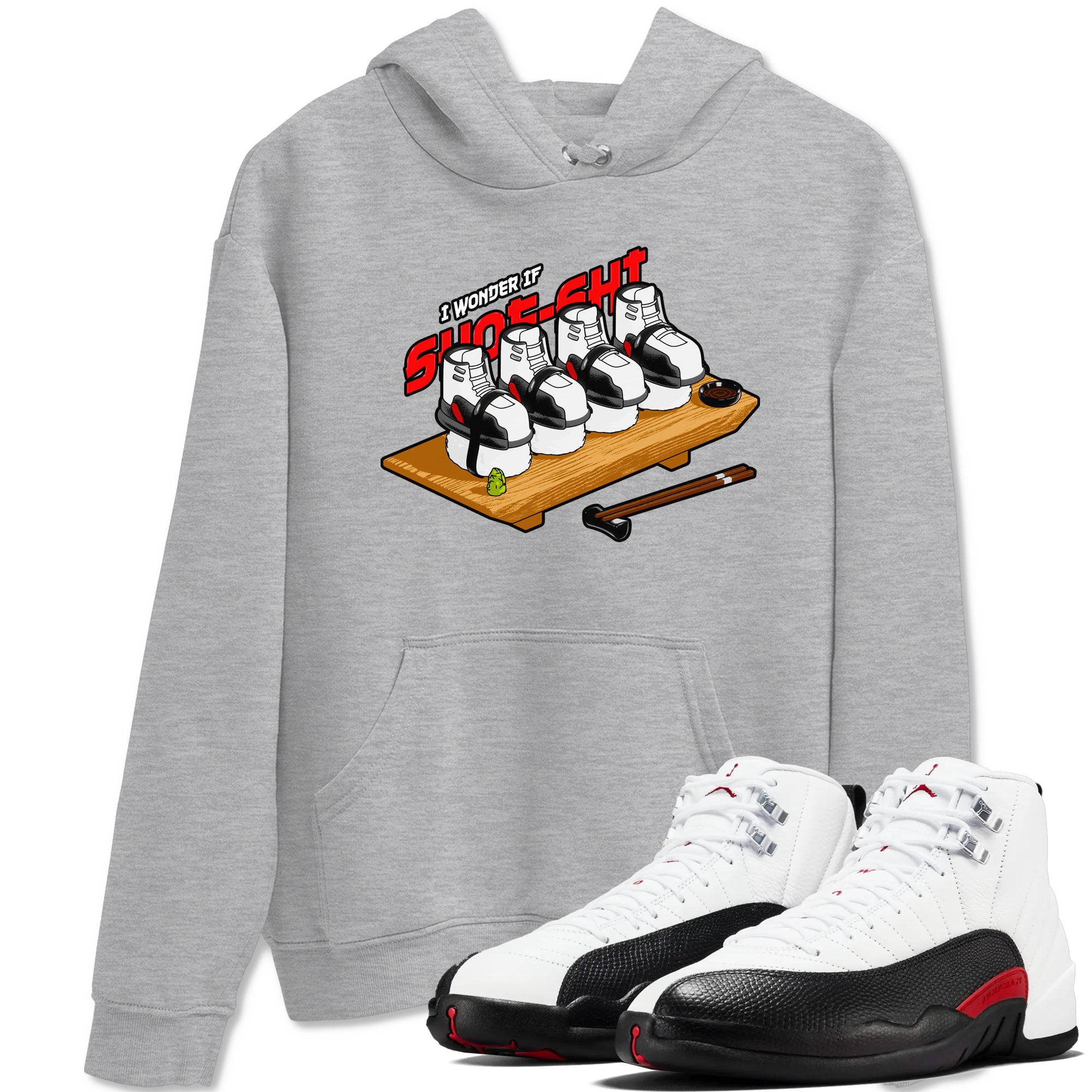 Shoe-Shi snkmatch Tees - Air Jordan 12 Taxi Flip