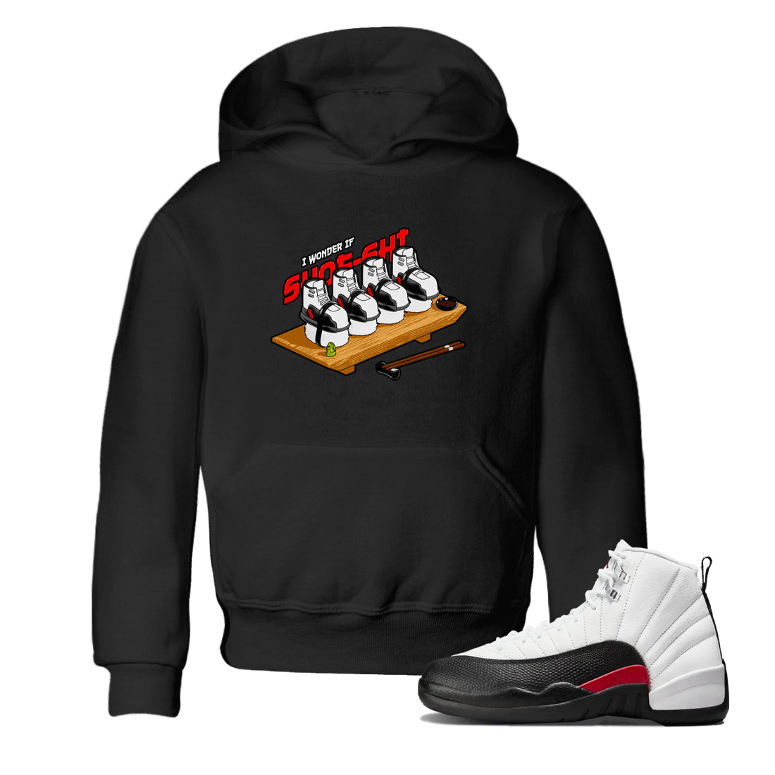Shoe-Shi snkmatch Tees Kids - Air Jordan 12 Taxi Flip