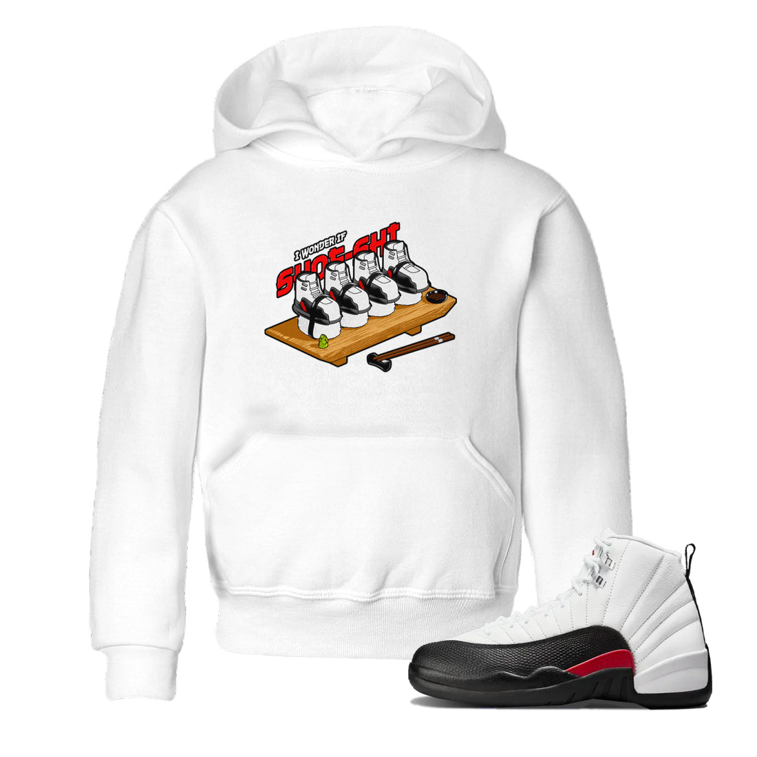 Shoe-Shi snkmatch Tees Kids - Air Jordan 12 Taxi Flip