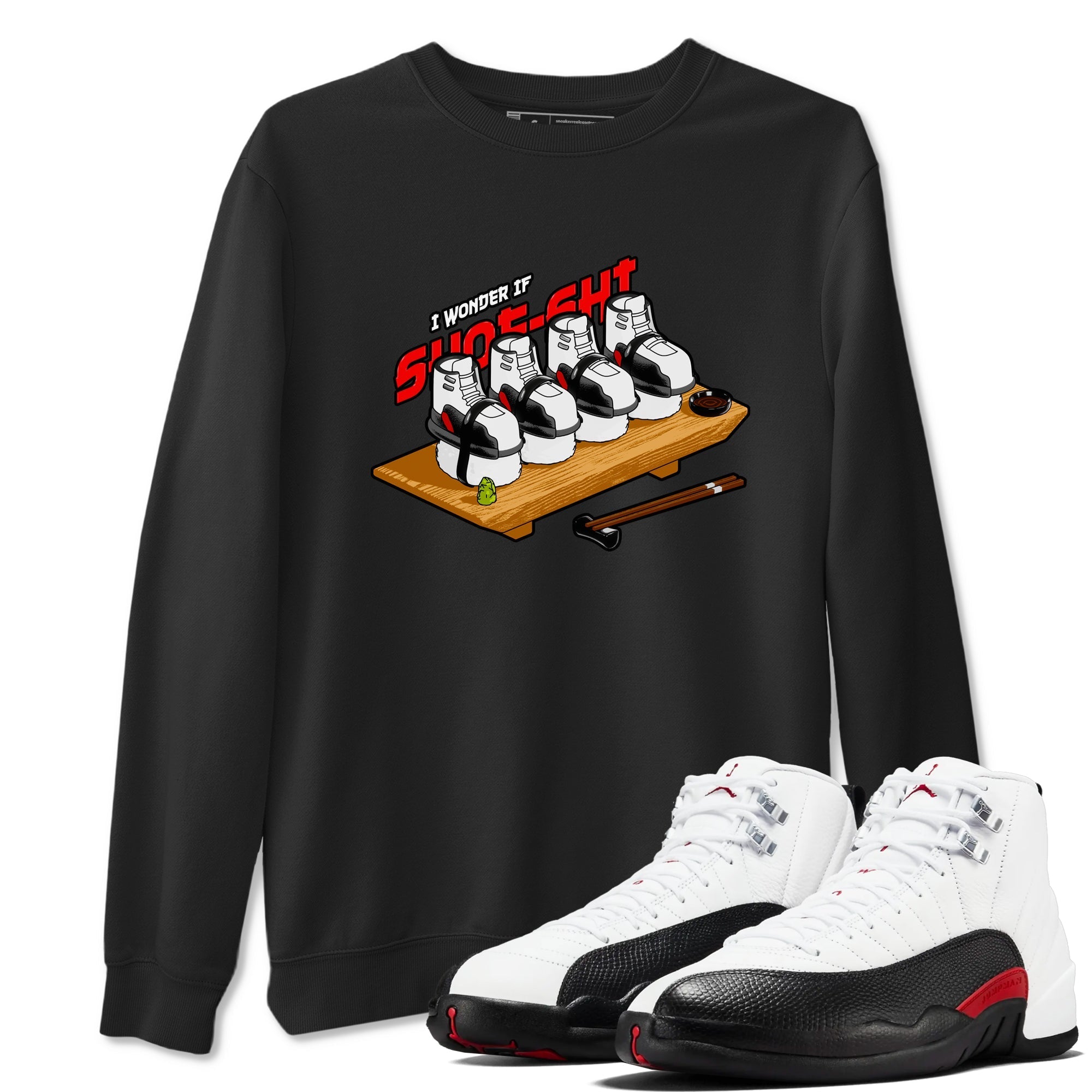 Shoe-Shi snkmatch Tees - Air Jordan 12 Taxi Flip