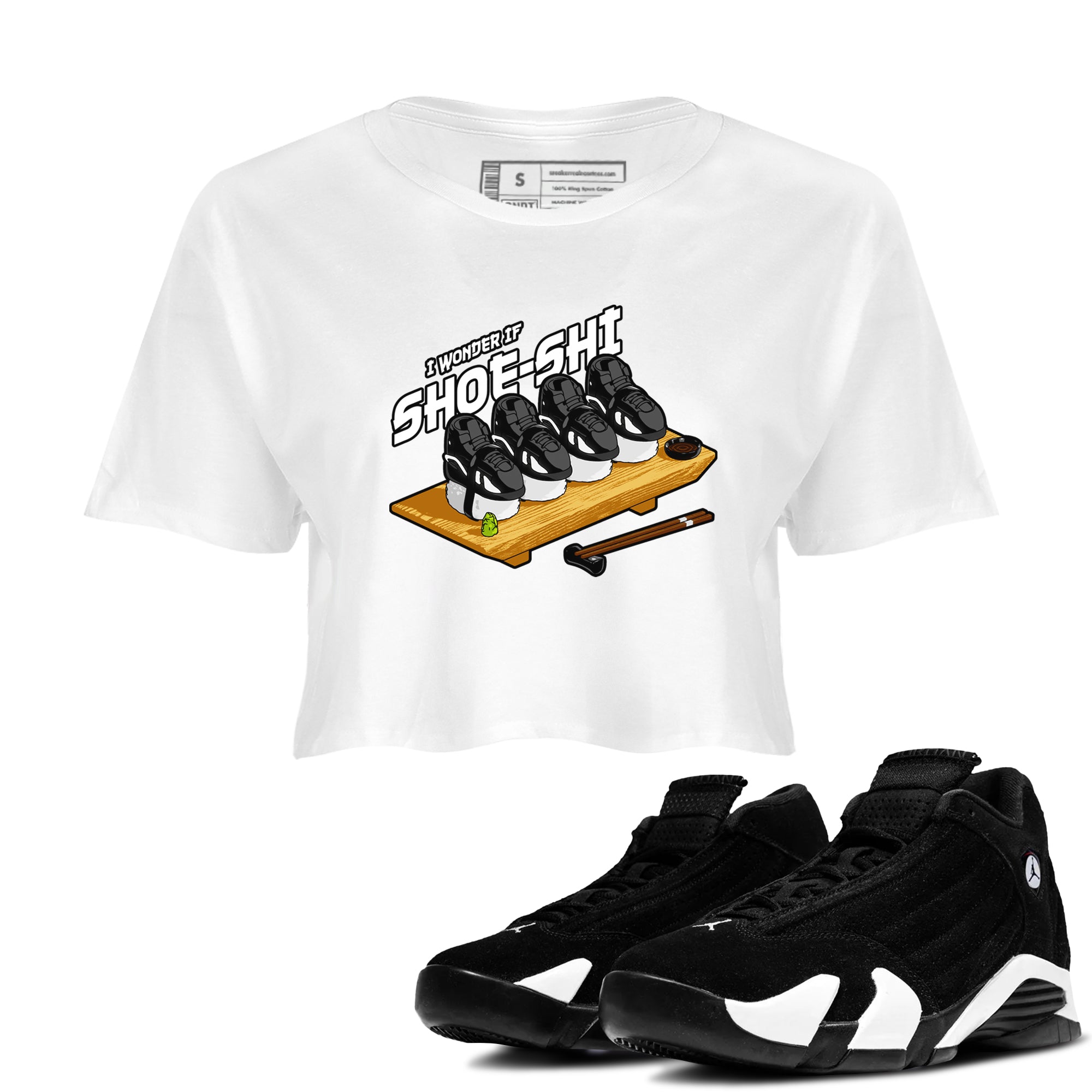Shoe-Shi snkmatch Women's Top - Air Jordan 14 Panda