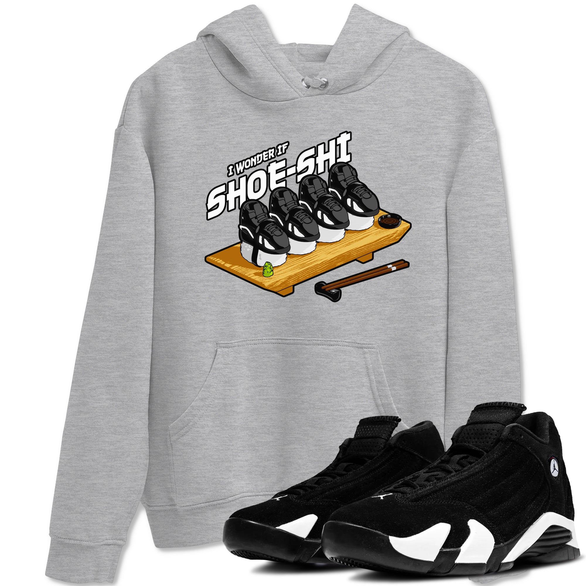 Shoe-Shi snkmatch Tees - Air Jordan 14 Panda