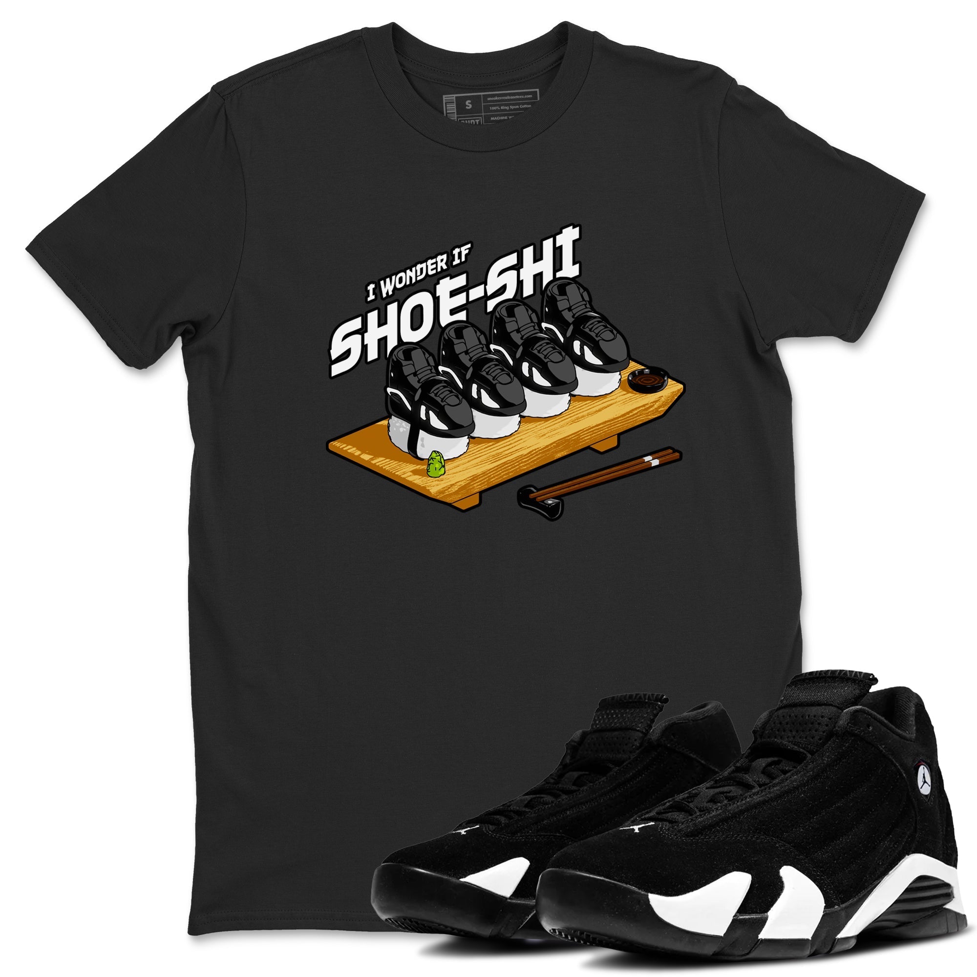 Shoe-Shi snkmatch Tees - Air Jordan 14 Panda