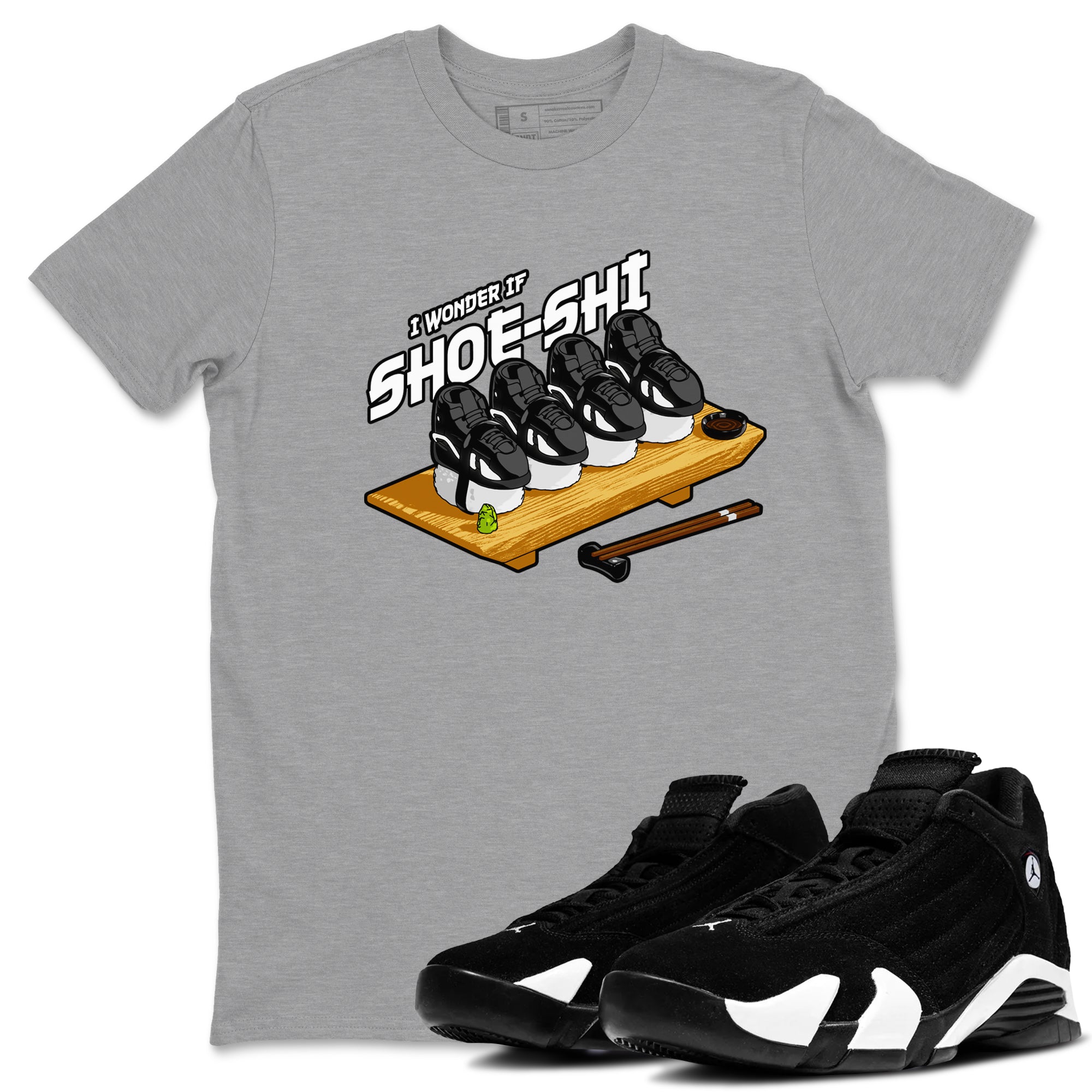Shoe-Shi snkmatch Tees - Air Jordan 14 Panda