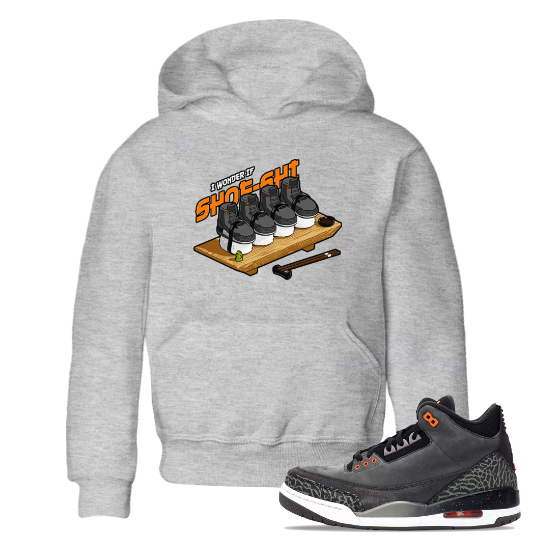 Shoe-Shi snkmatch Tee Kids - Air Jordan 3 Fear