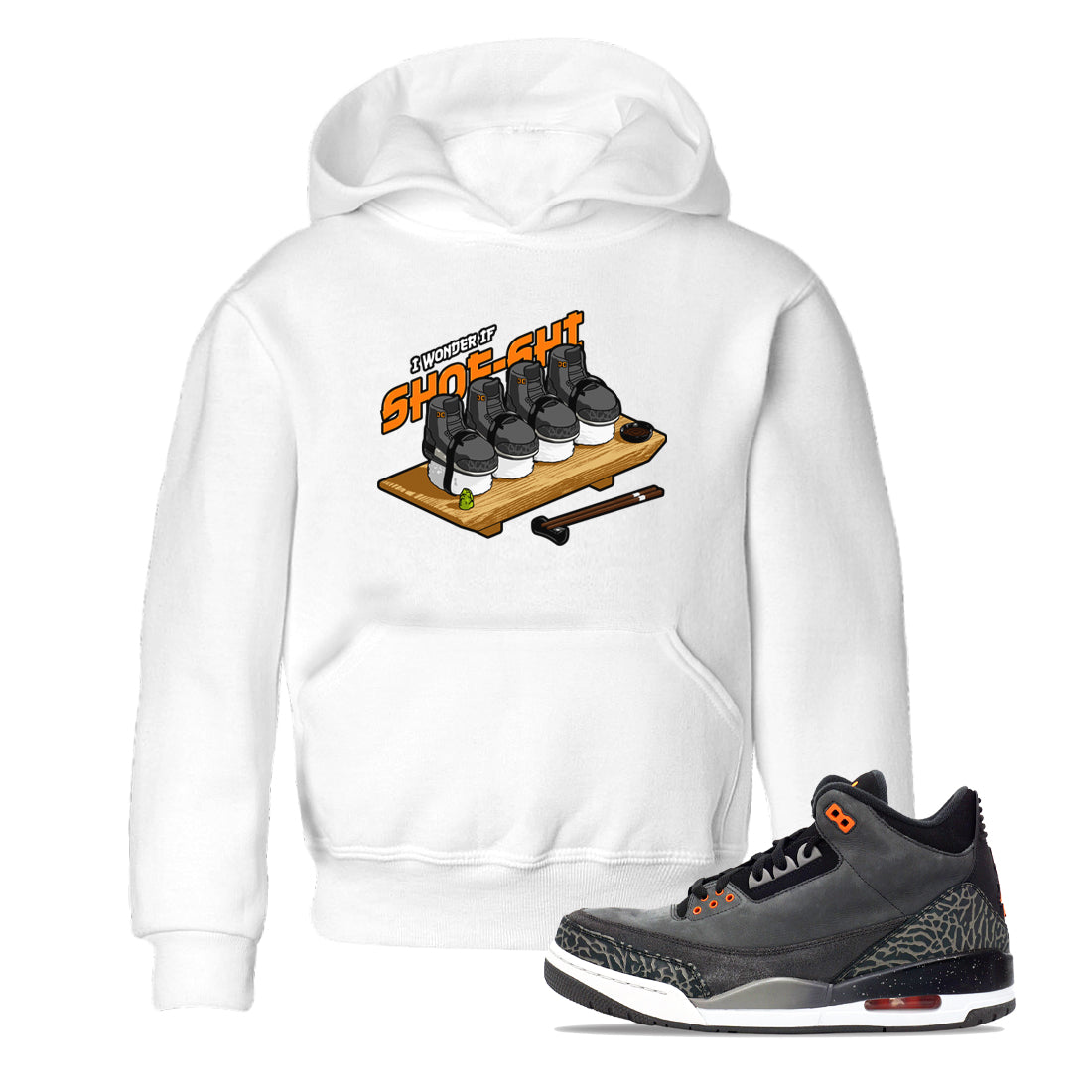 Shoe-Shi snkmatch Tee Kids - Air Jordan 3 Fear