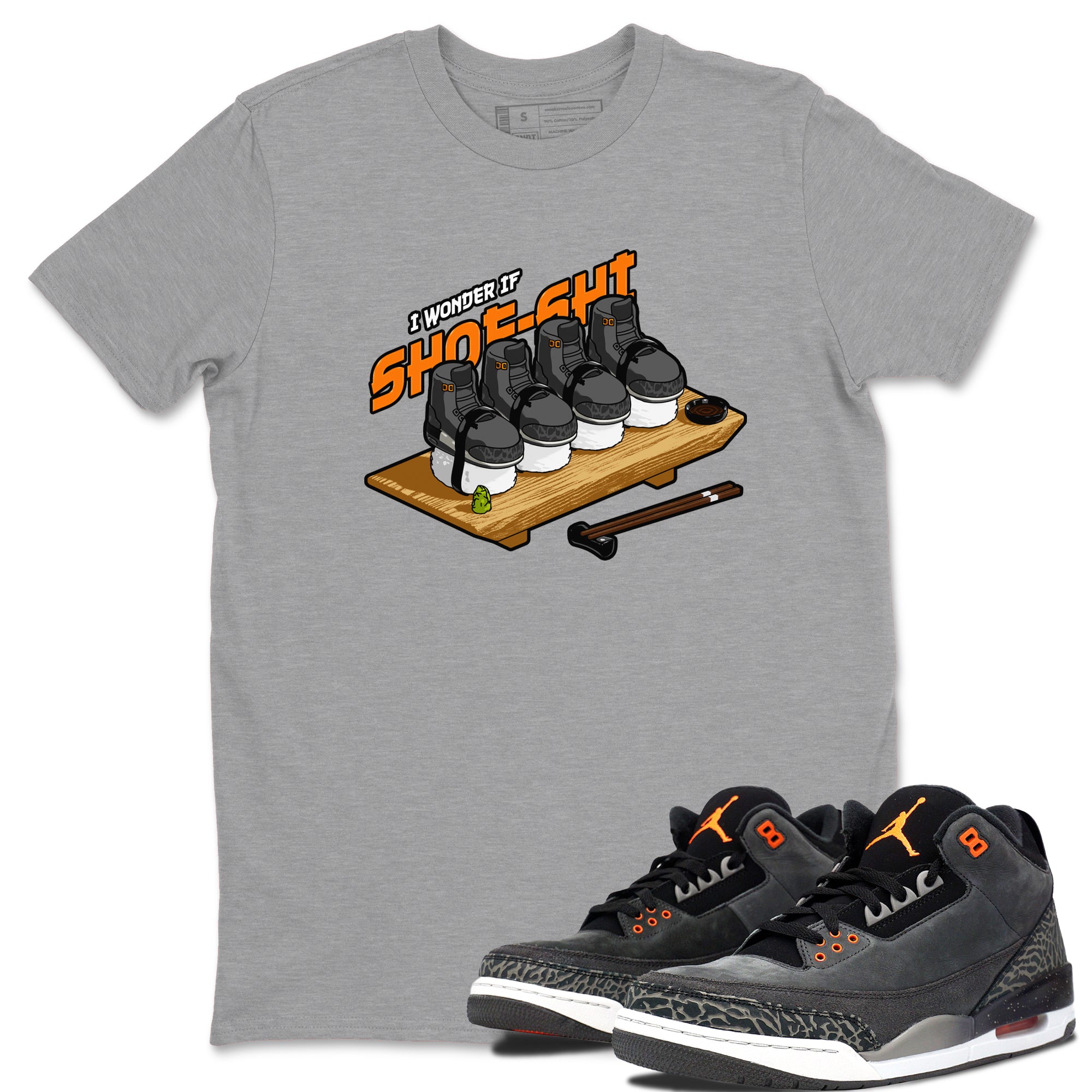 Shoe-Shi snkmatch Tee - Air Jordan 3 Fear