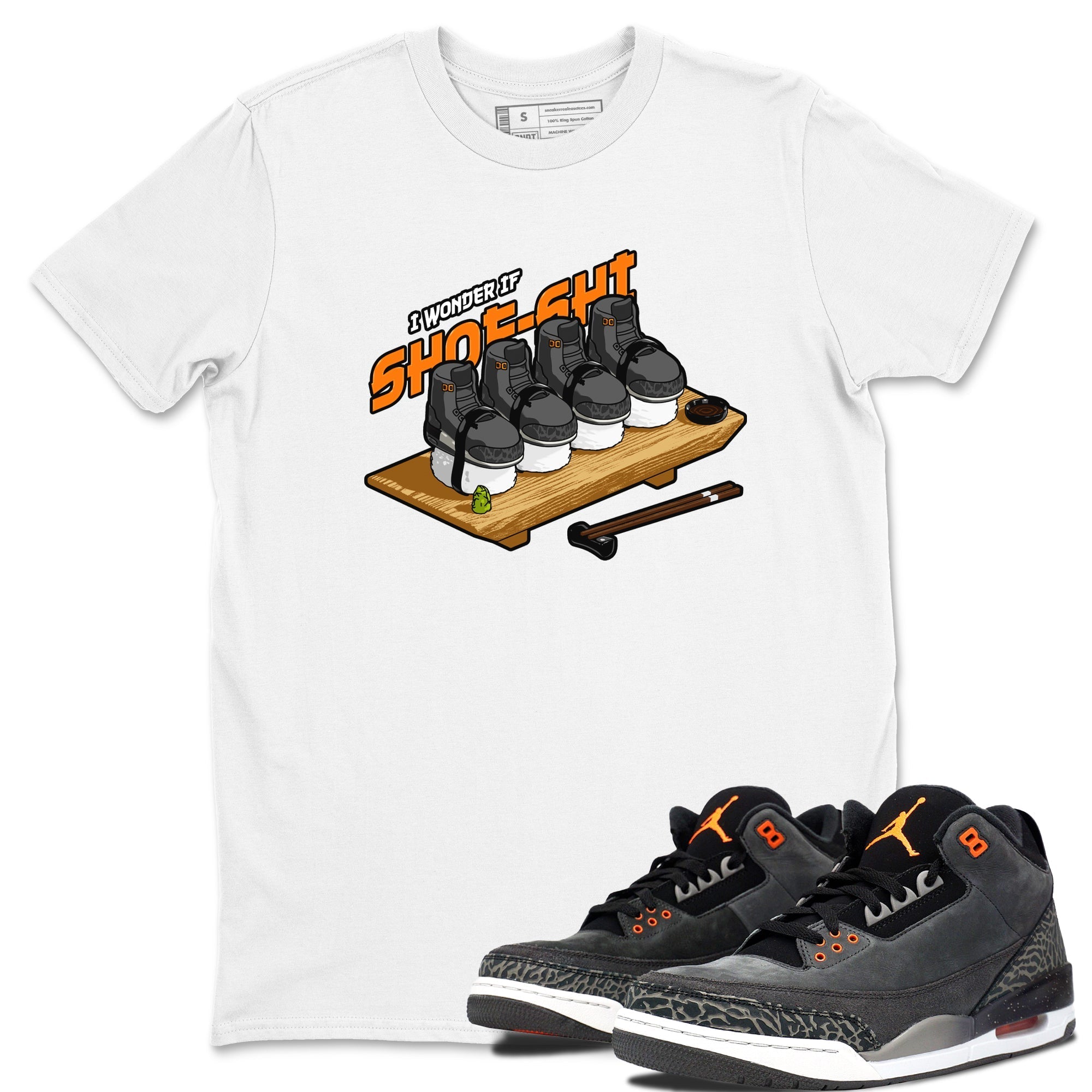 Shoe-Shi snkmatch Tee - Air Jordan 3 Fear