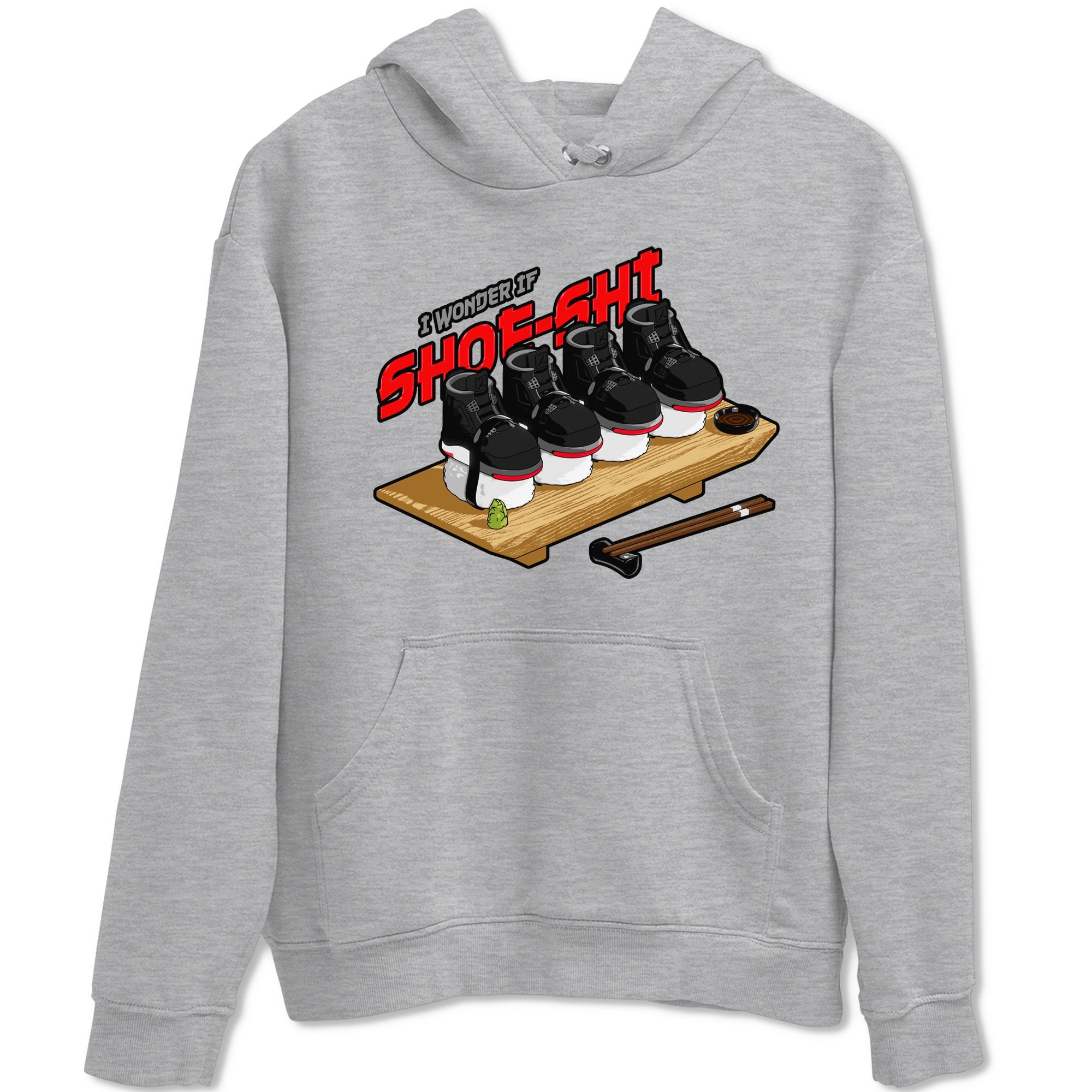 Shoe-Shi snkmatch Tee - Air Jordan 4 Bred Reimagined