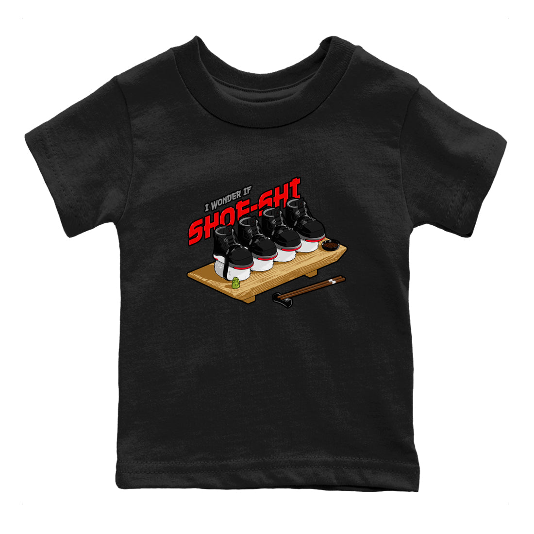 Shoe-Shi snkmatch Tee Kids - Air Jordan 4 Bred Reimagined