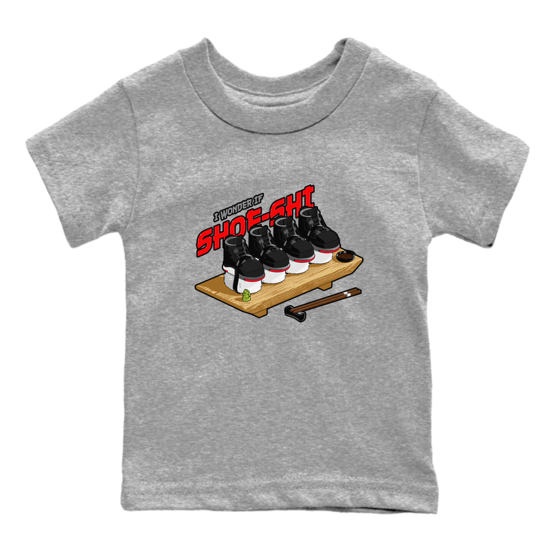 Shoe-Shi snkmatch Tee Kids - Air Jordan 4 Bred Reimagined