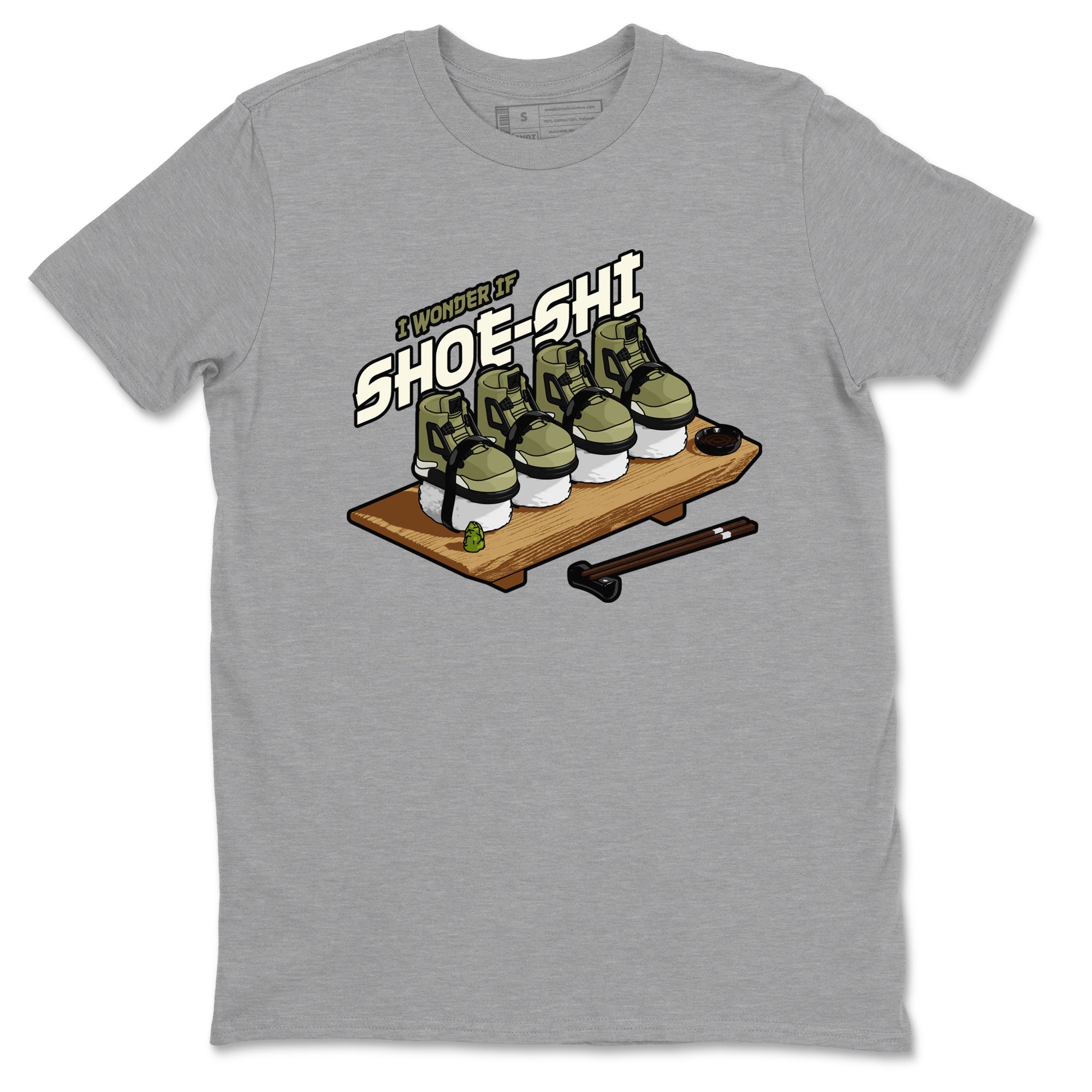Shoe-Shi snkmatch Tee - Air Jordan 4 Medium Olive