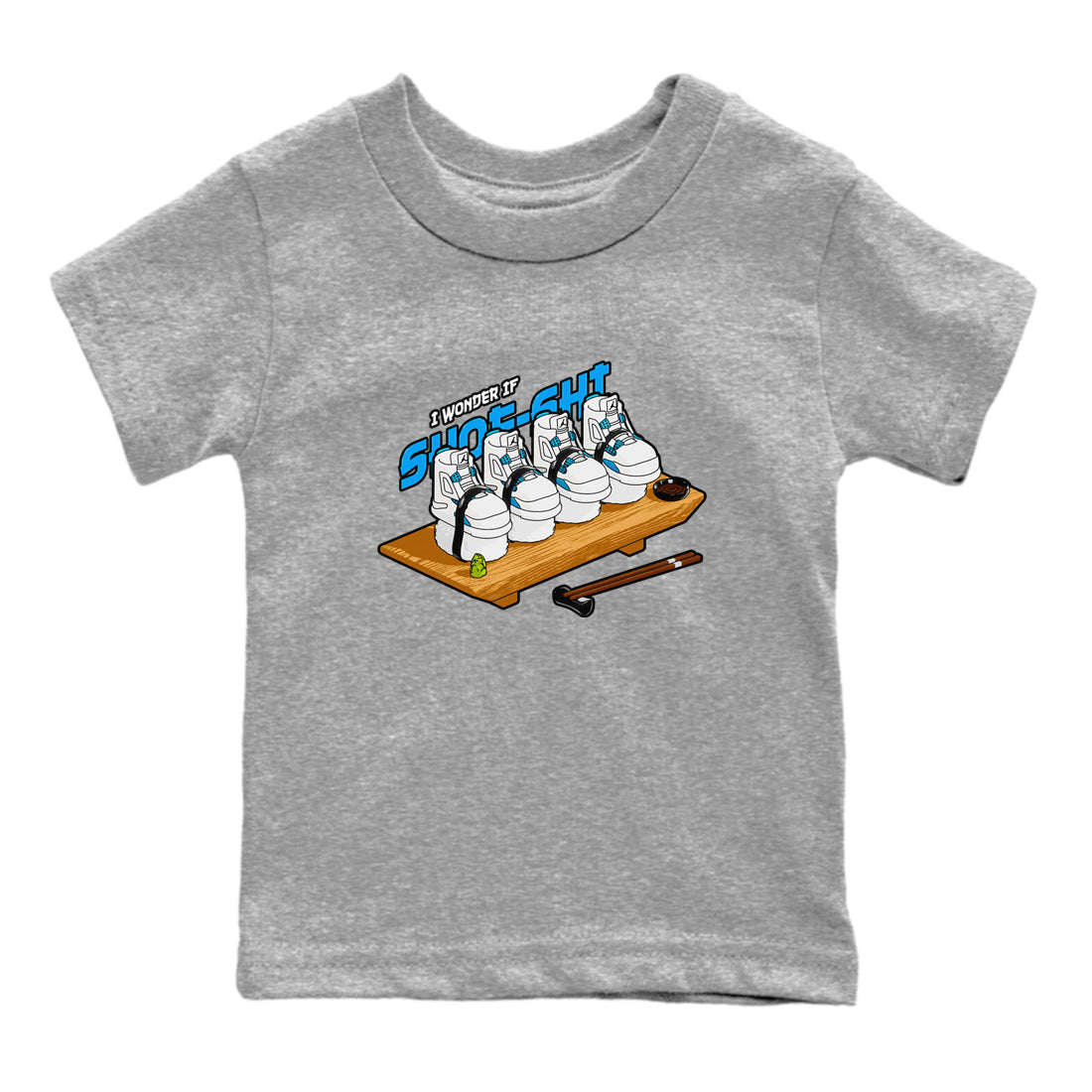 Shoe-Shi snkmatch Tees Kids - Air Jordan 4 Military Blue