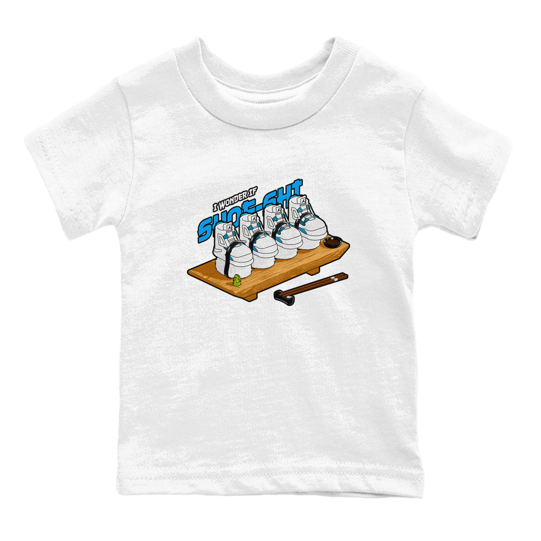 Shoe-Shi snkmatch Tees Kids - Air Jordan 4 Military Blue