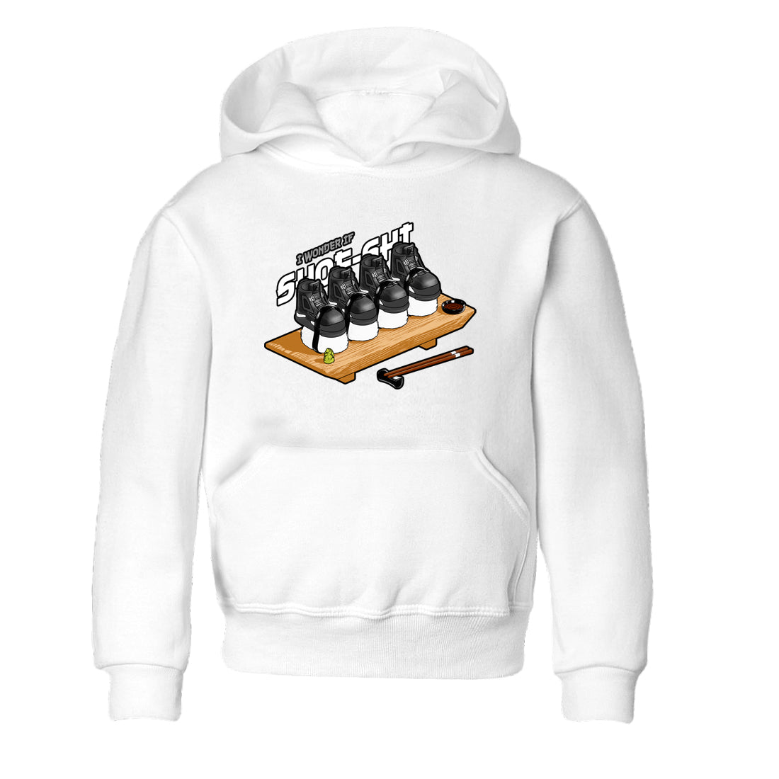 Shoe-Shi snkmatch Tees Kids - Air Jordan 4 White Thunder