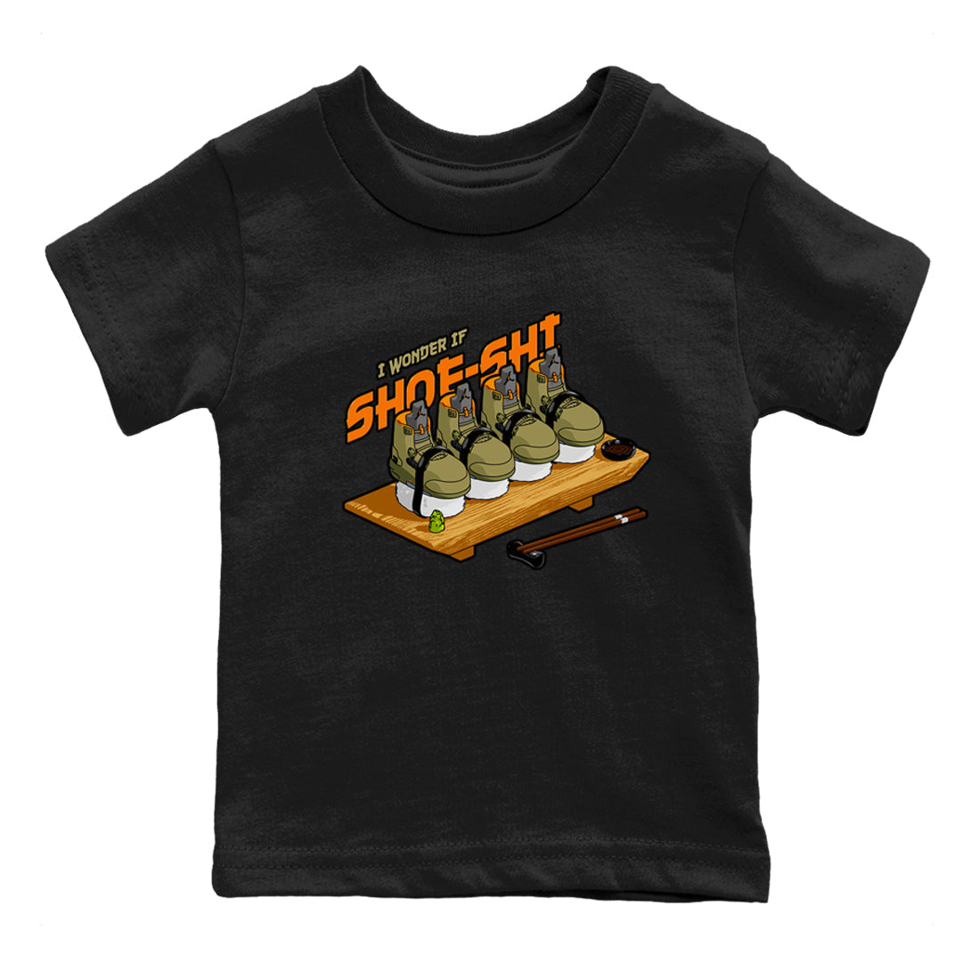 Shoe-Shi snkmatch Tees Kids - Air Jordan 5 Olive