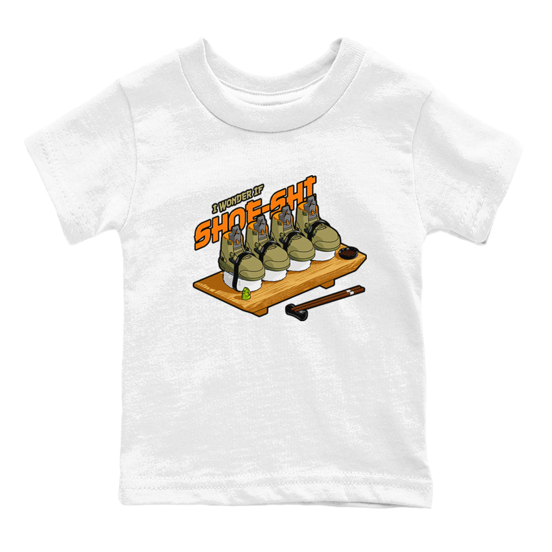 Shoe-Shi snkmatch Tees Kids - Air Jordan 5 Olive
