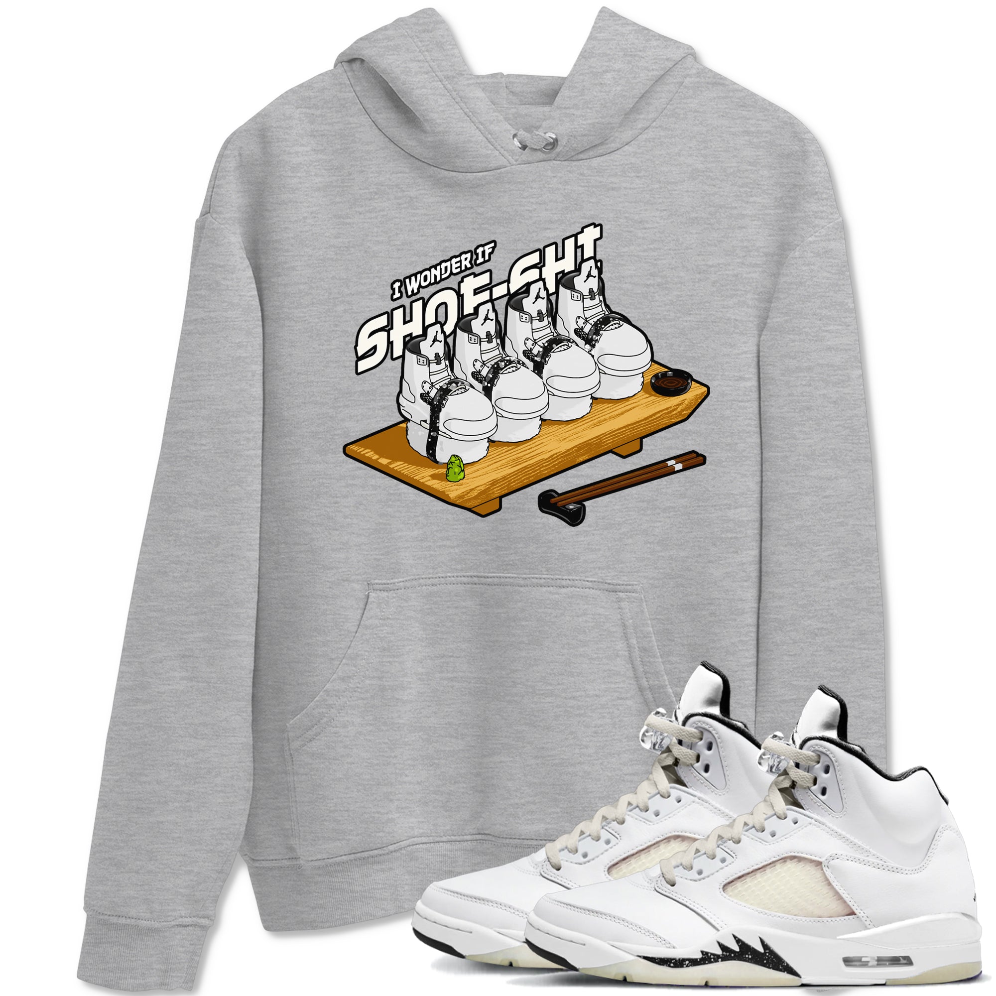 Shoe-Shi snkmatch Tees - Air Jordan 5 Sail