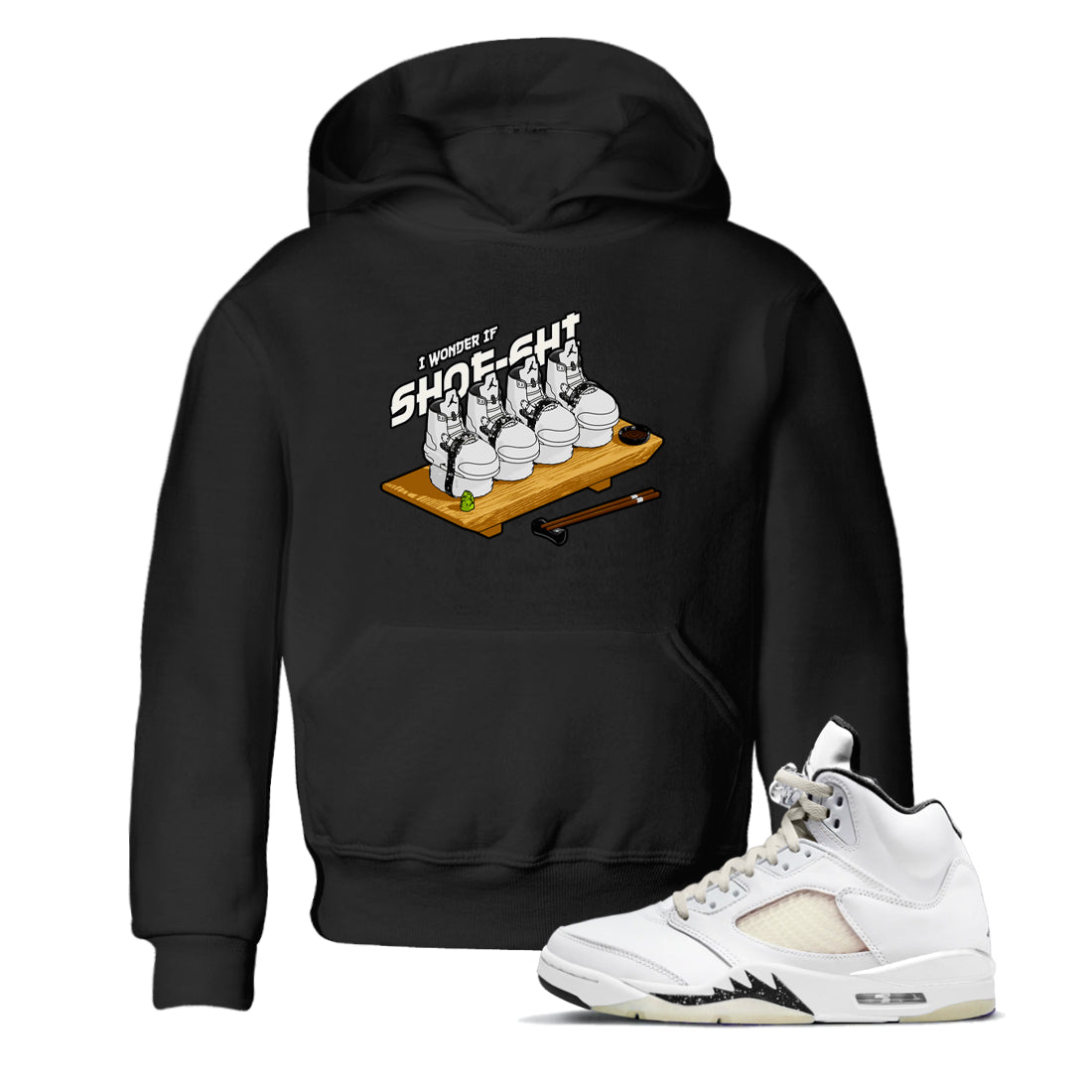 Shoe-Shi snkmatch Tees Kids - Air Jordan 5 Sail