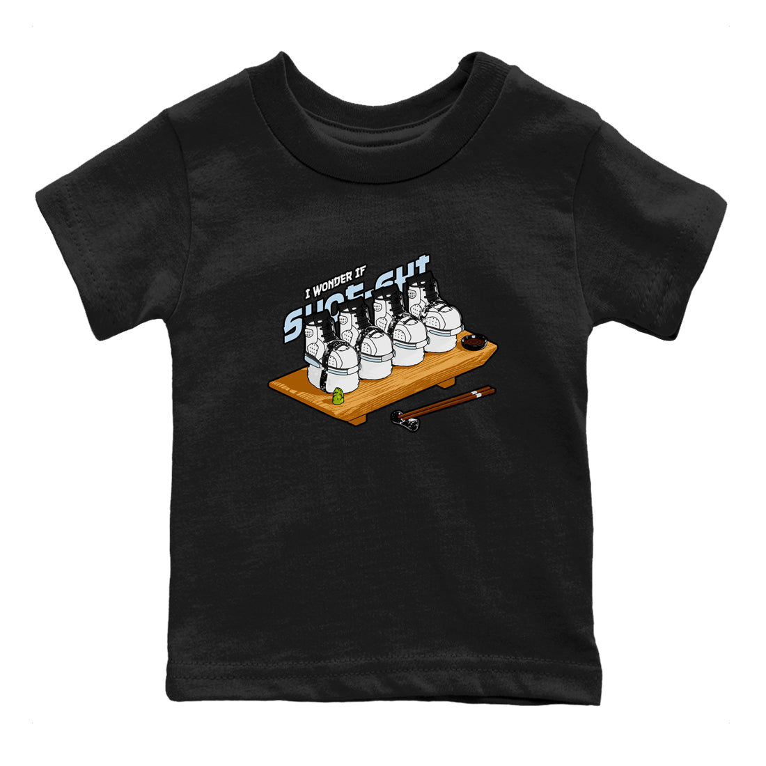 Shoe-Shi snkmatch Tees Kids - Air Jordan 6 White Black