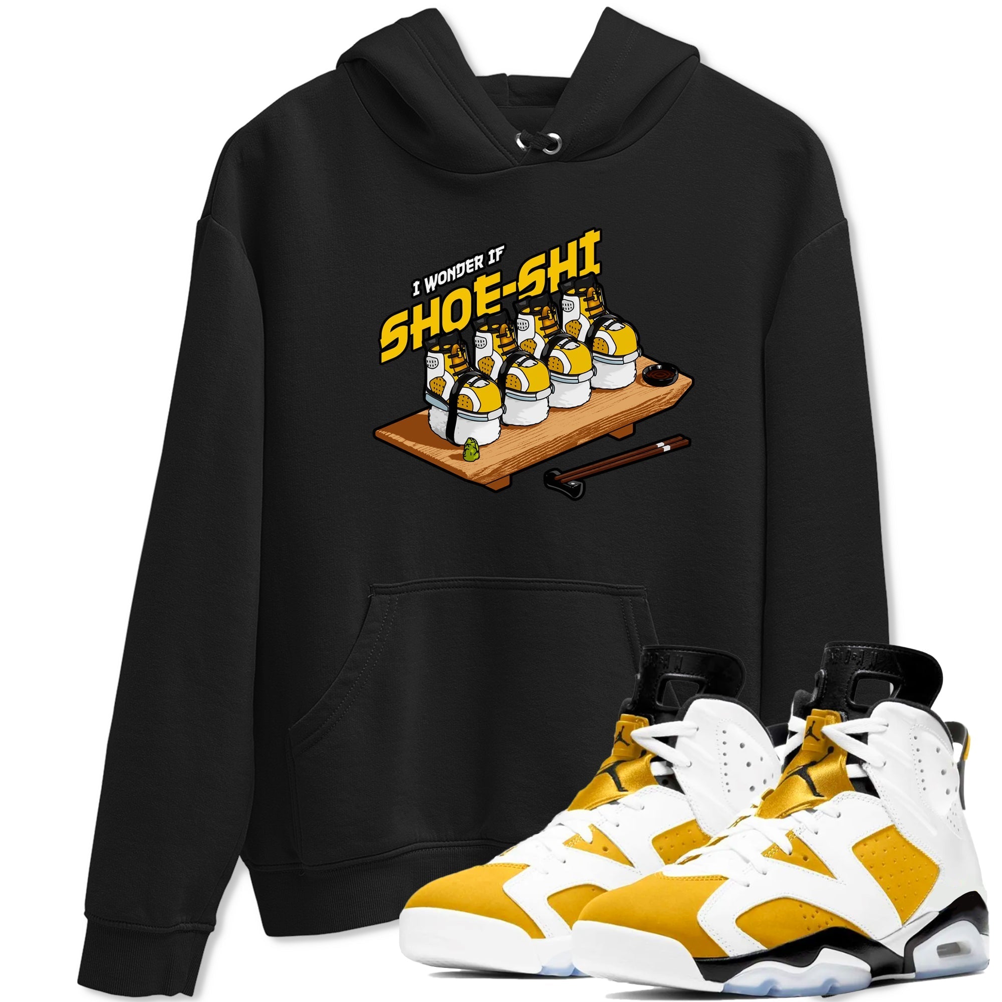 Shoe-Shi snkmatch Tee - Air Jordan 6 Yellow Ochre
