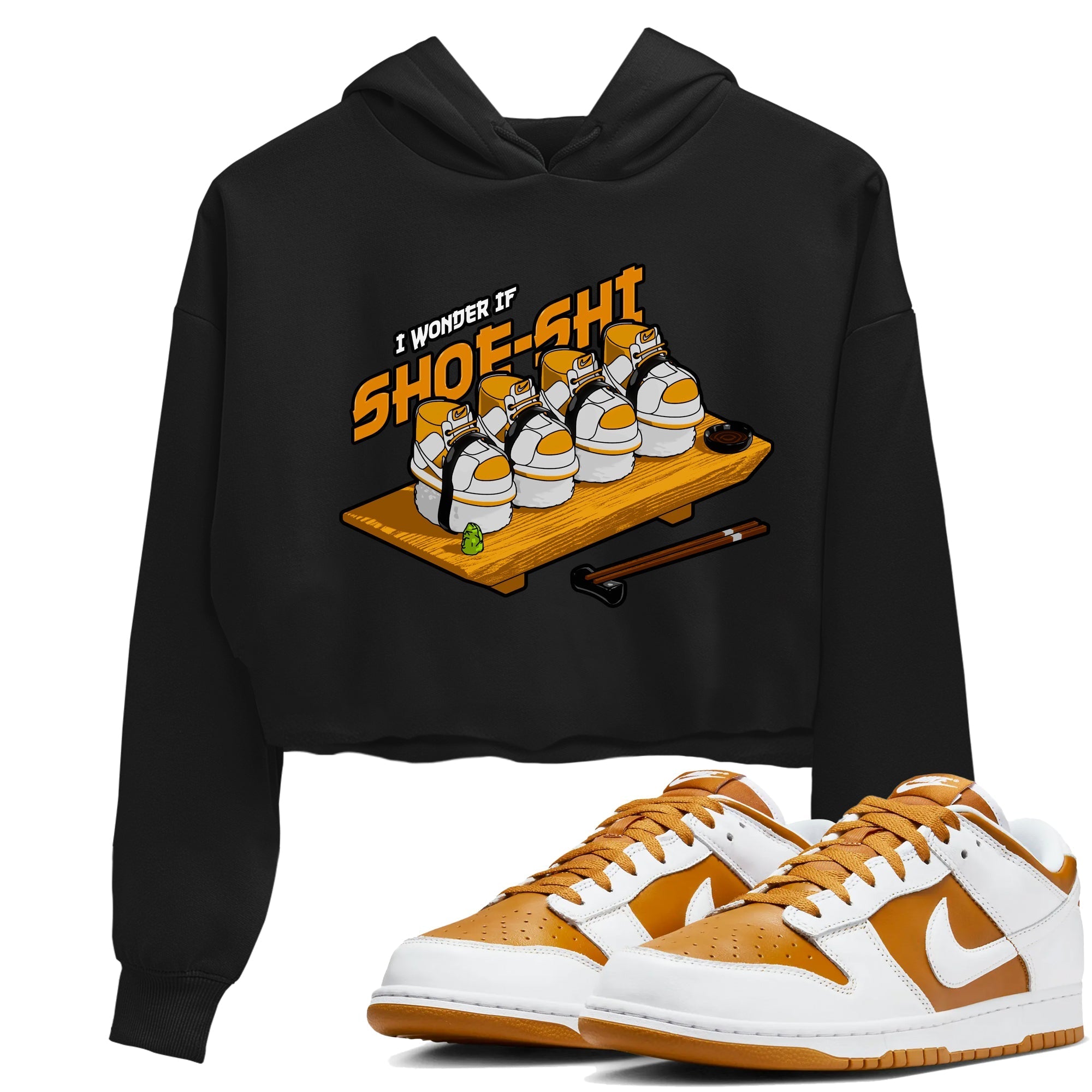 Shoe-Shi snkmatch Women's Top - Dunk Dark Curry