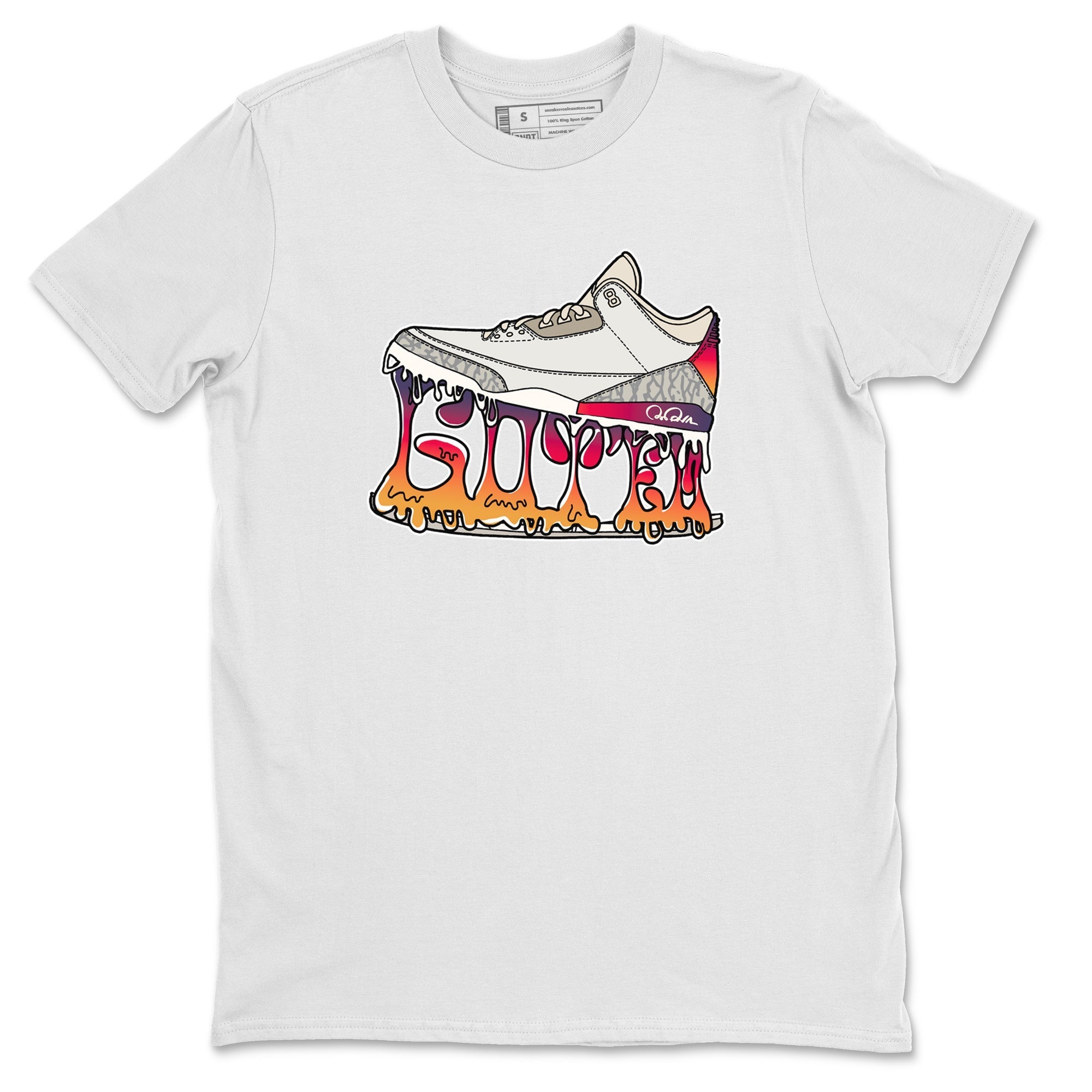 Shoe Stuck snkmatch Tee - Air Jordan 3 J Balvin