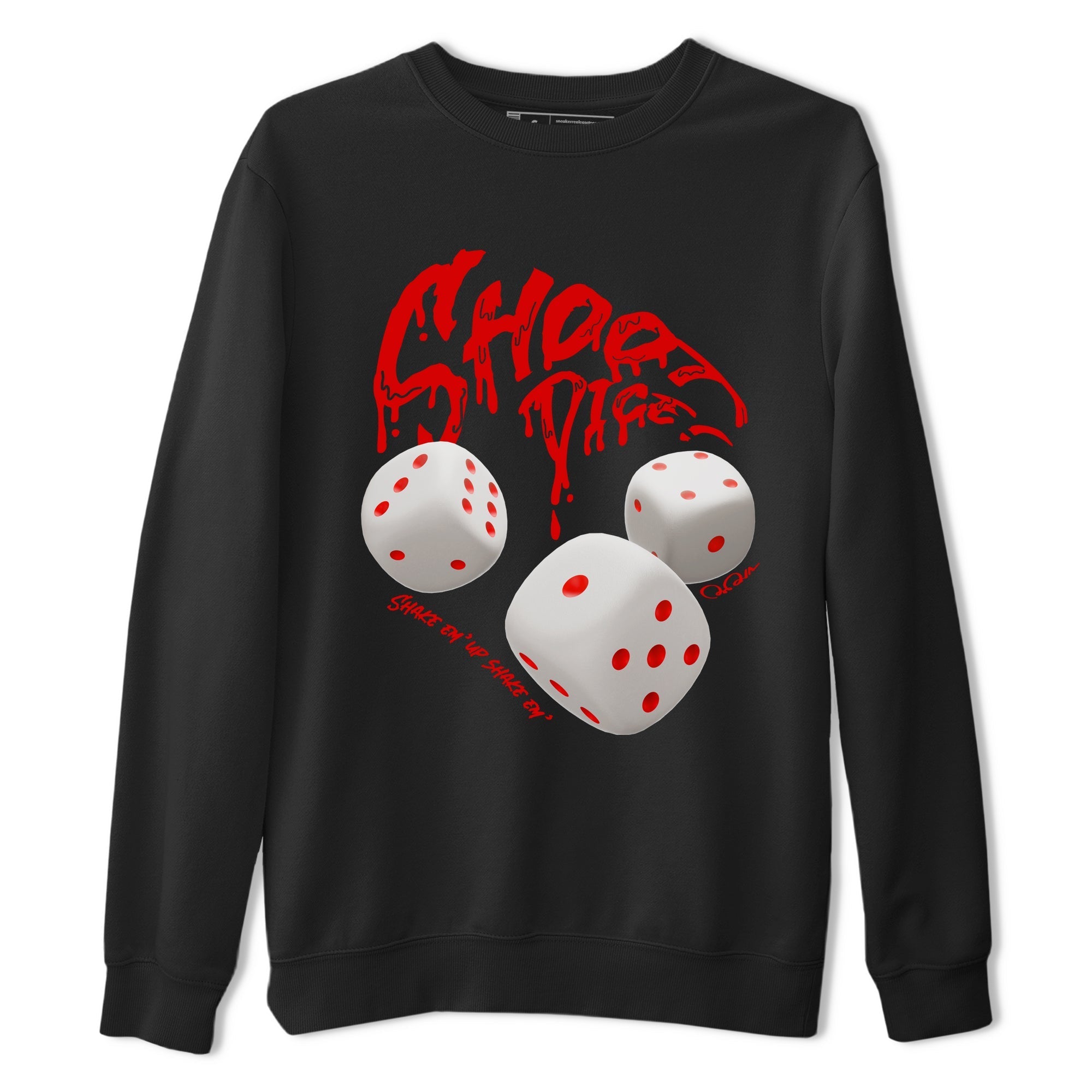 Shoot Dice snkmatch Tee - Air Jordan 1 University Red