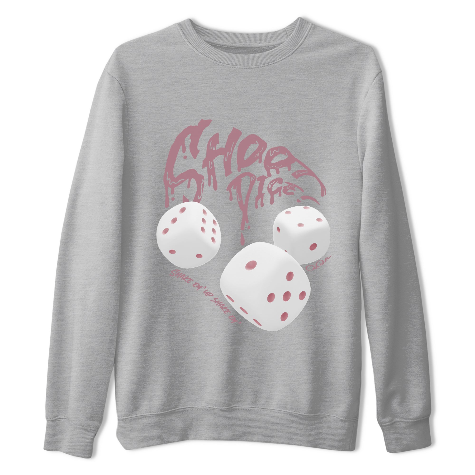 Shoot Dice snkmatch Tee - Air Jordan 1 Mauve