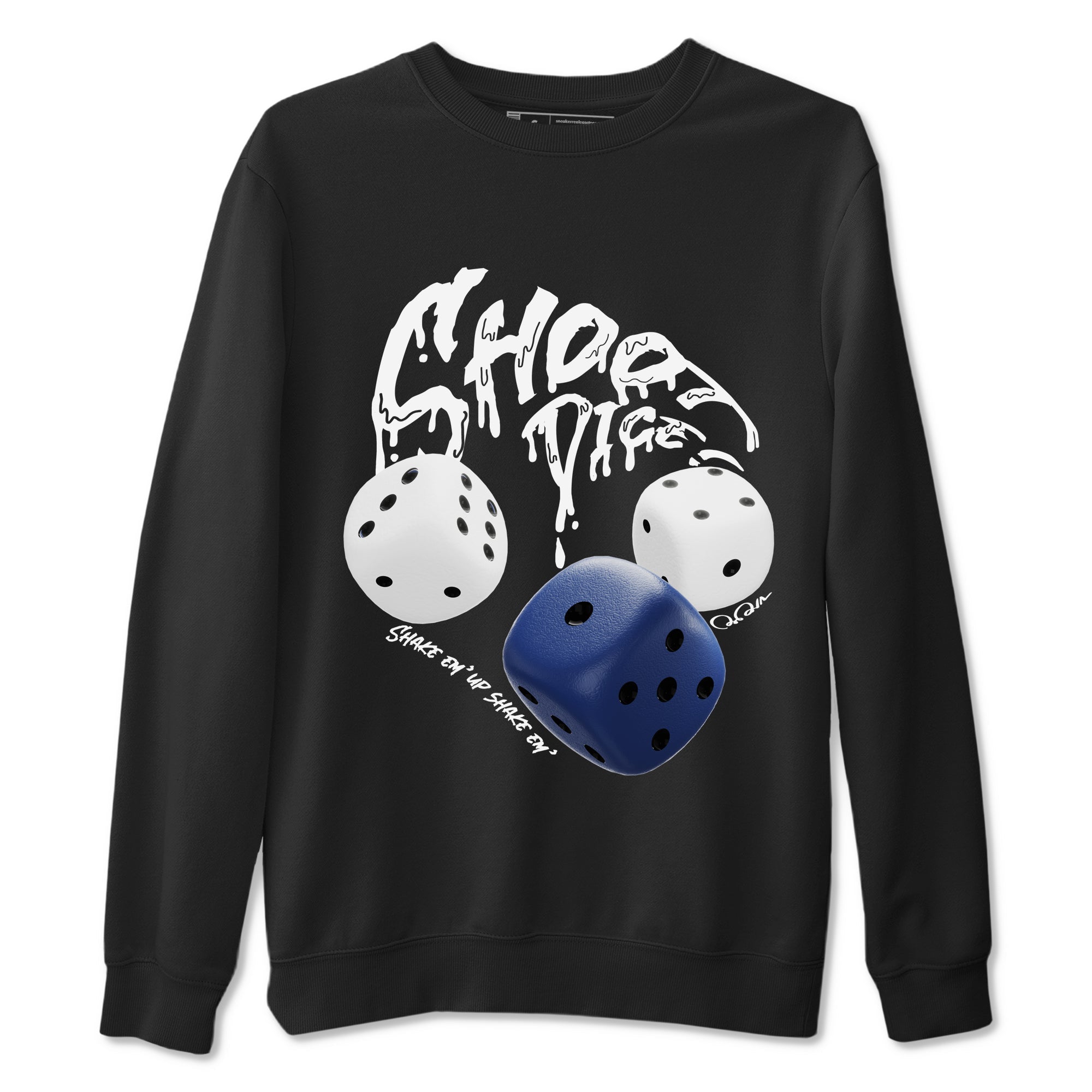 Shoot Dice snkmatch Tees - Air Jordan 1 Midnight Navy