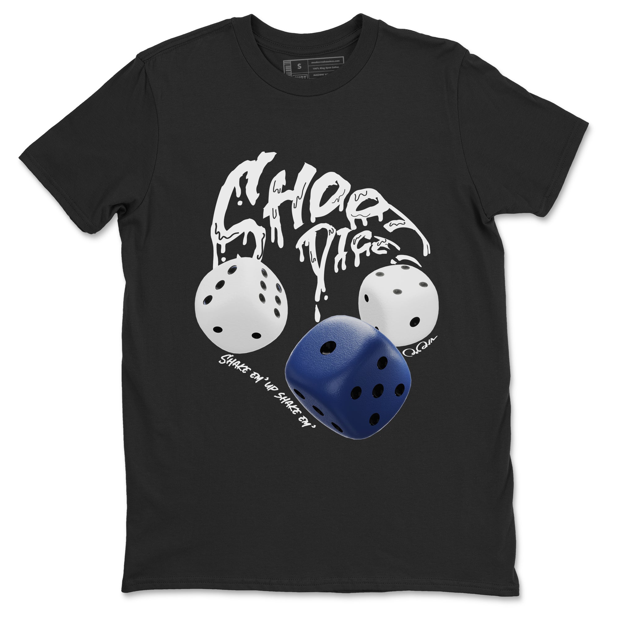 Shoot Dice snkmatch Tees - Air Jordan 1 Midnight Navy