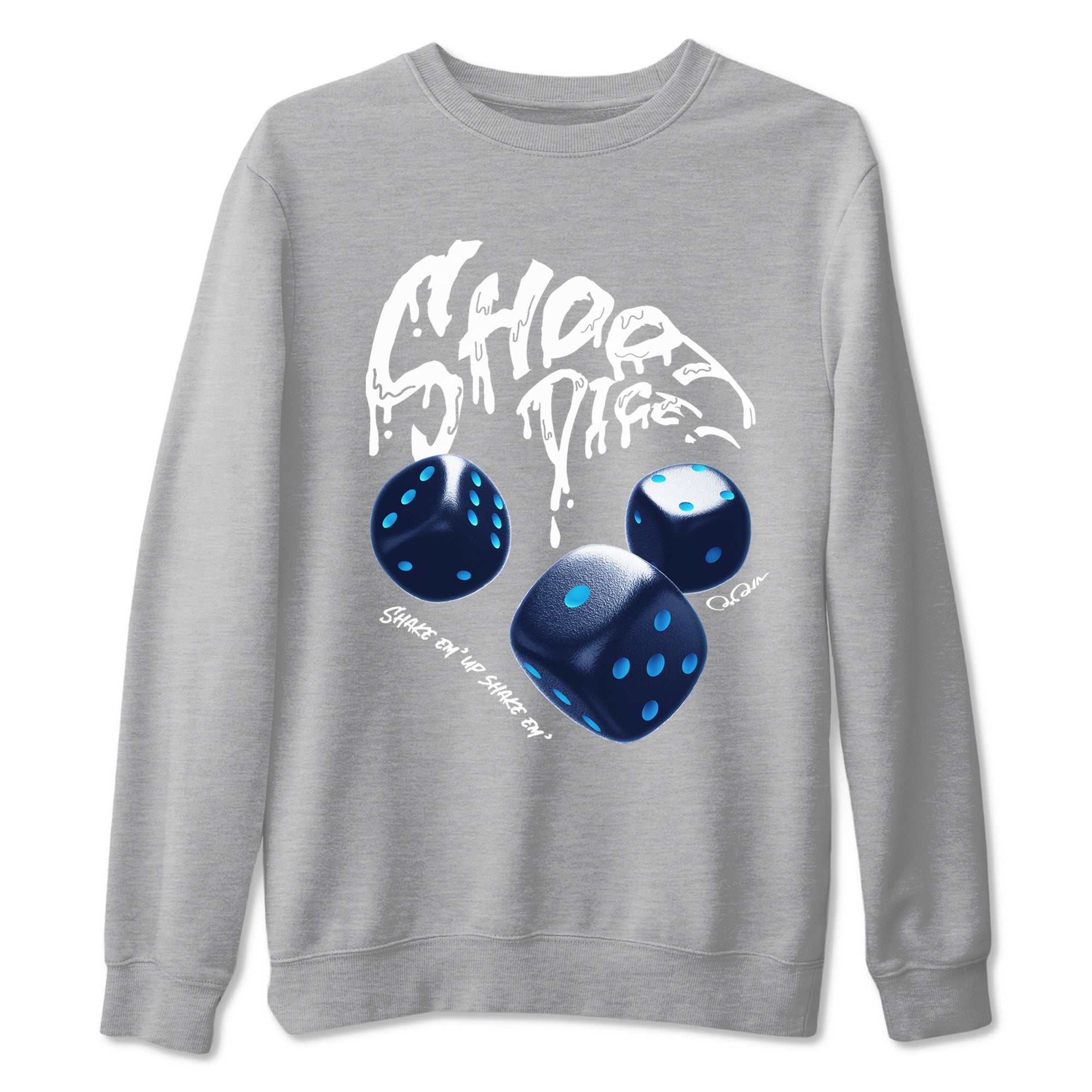Shoot Dice snkmatch Tees - Air Jordan 1 Obsidian