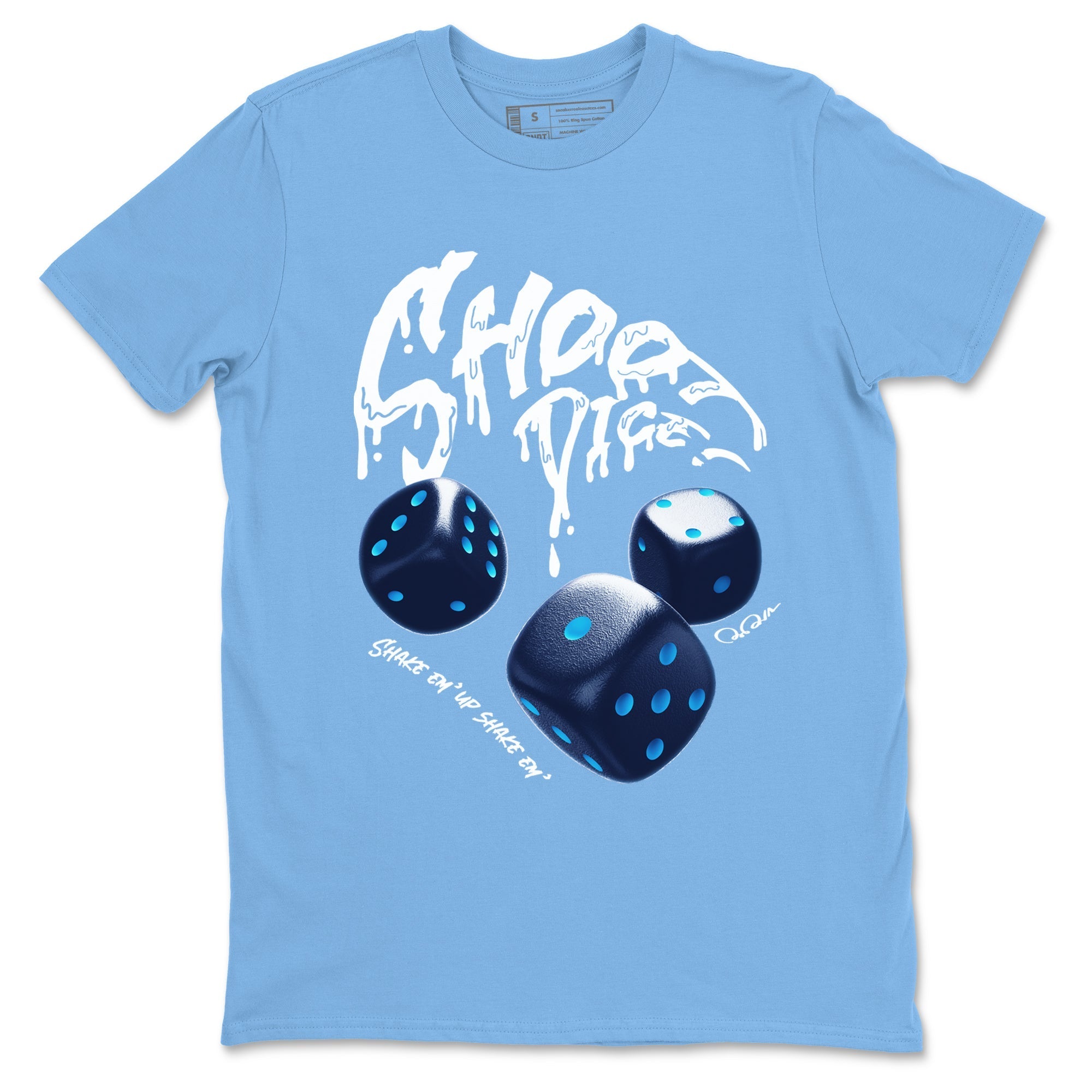 Shoot Dice snkmatch Tees - Air Jordan 1 Obsidian