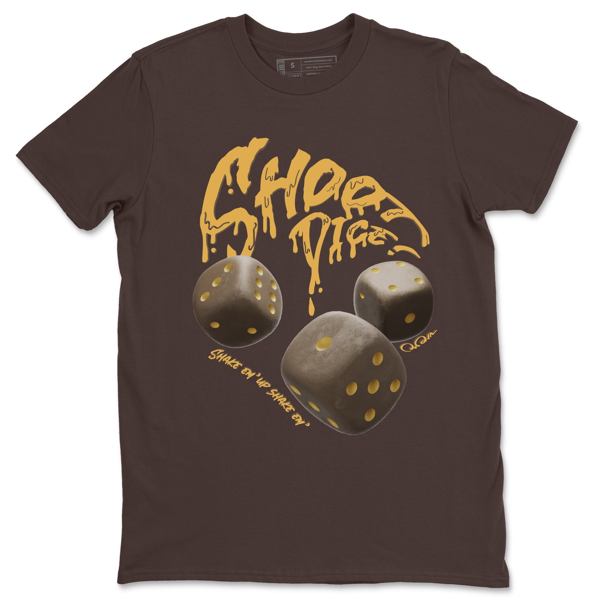 Shoot Dice snkmatch Tee - Air Jordan 1 Palomino