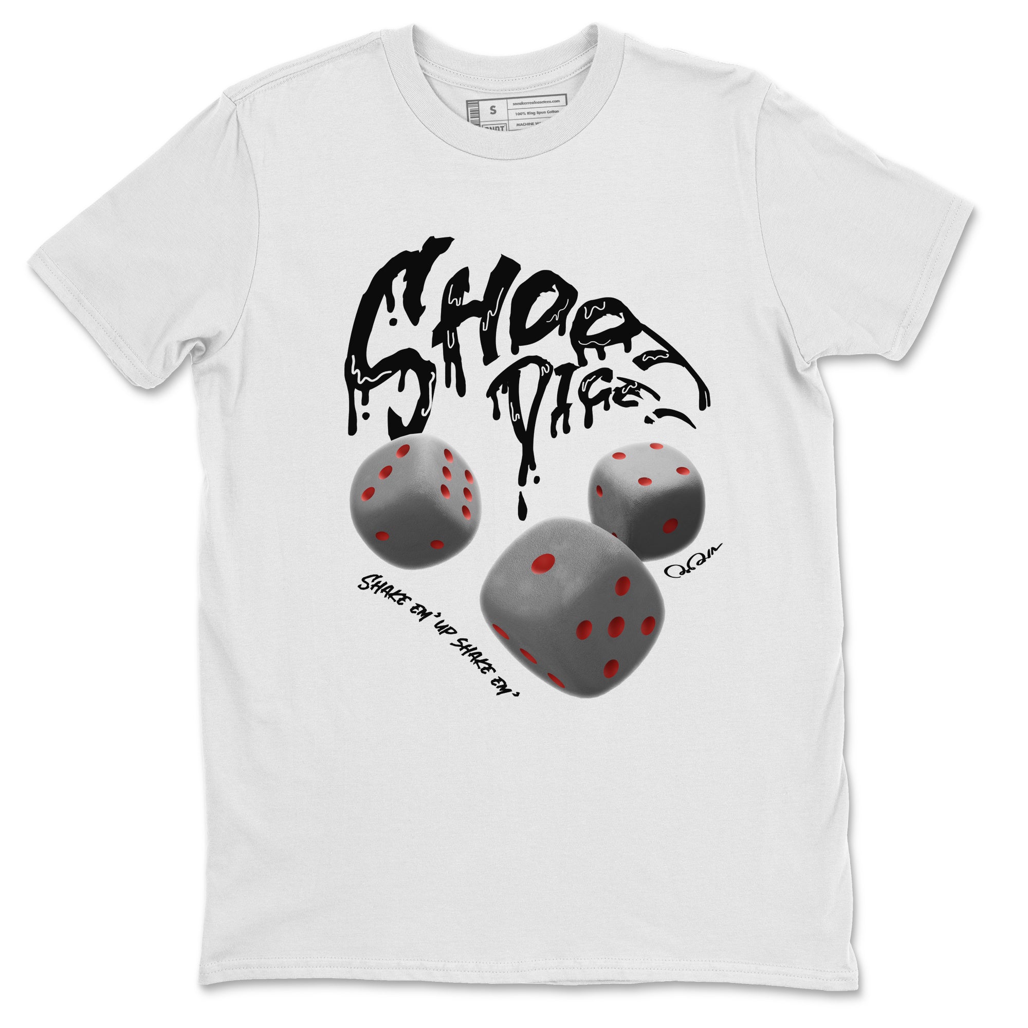 Shoot Dice Unisex Tops - Air Jordan 1 Washed Heritage