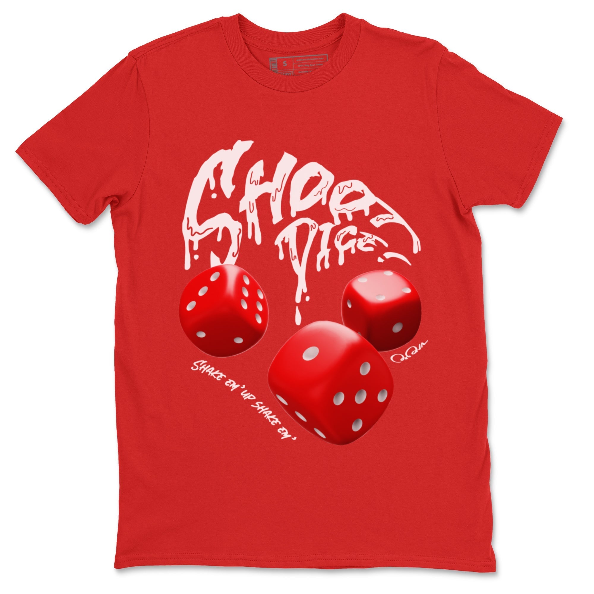 Shoot Dice Unisex Tops - Air Jordan 12 Cherry