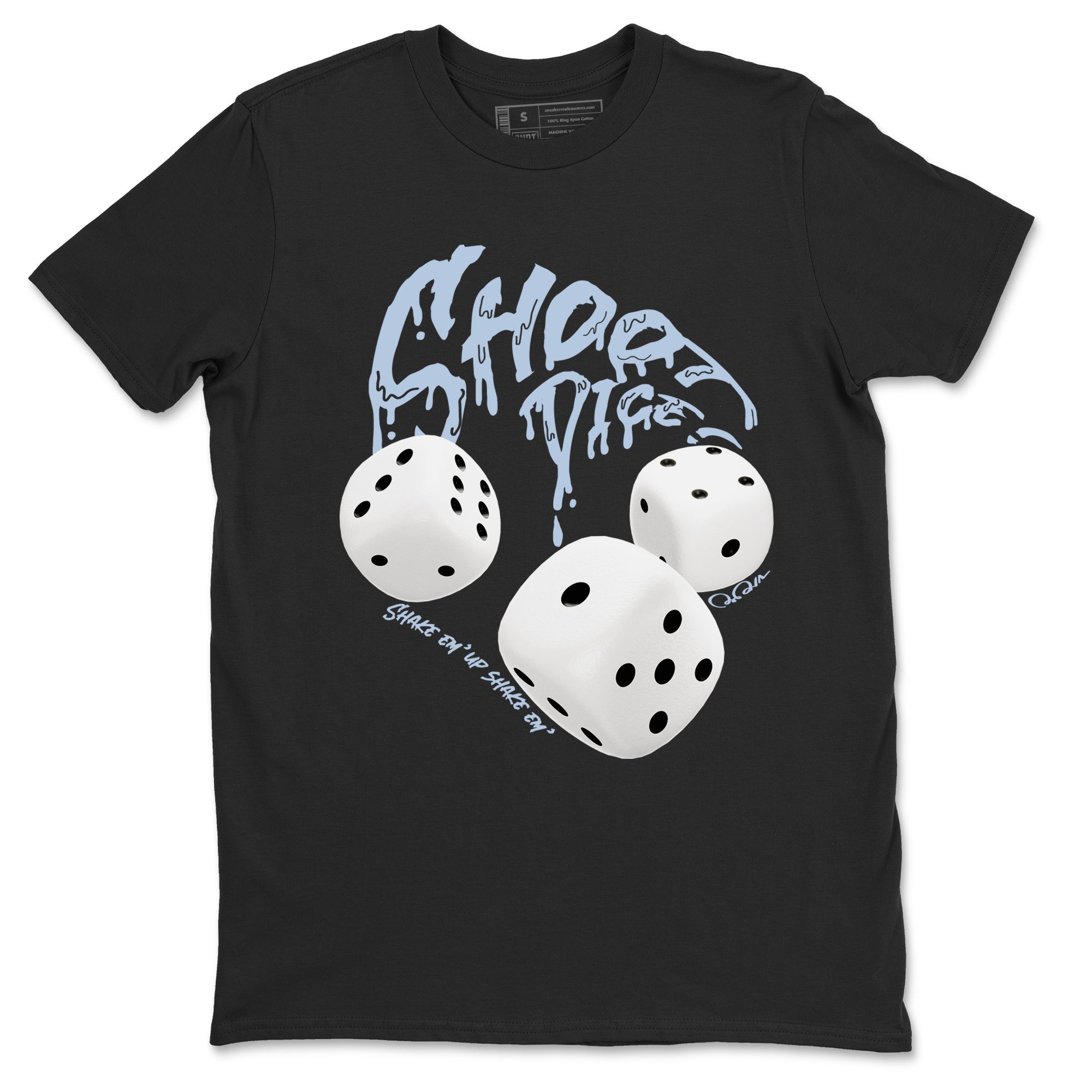 Shoot Dice snkmatch Tees - Air Jordan 13 Blue Grey