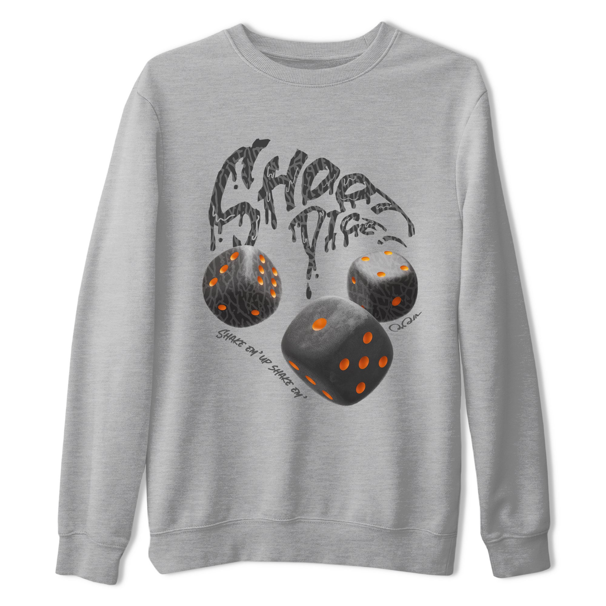 Shoot Dice snkmatch Tee - Air Jordan 3 Fear